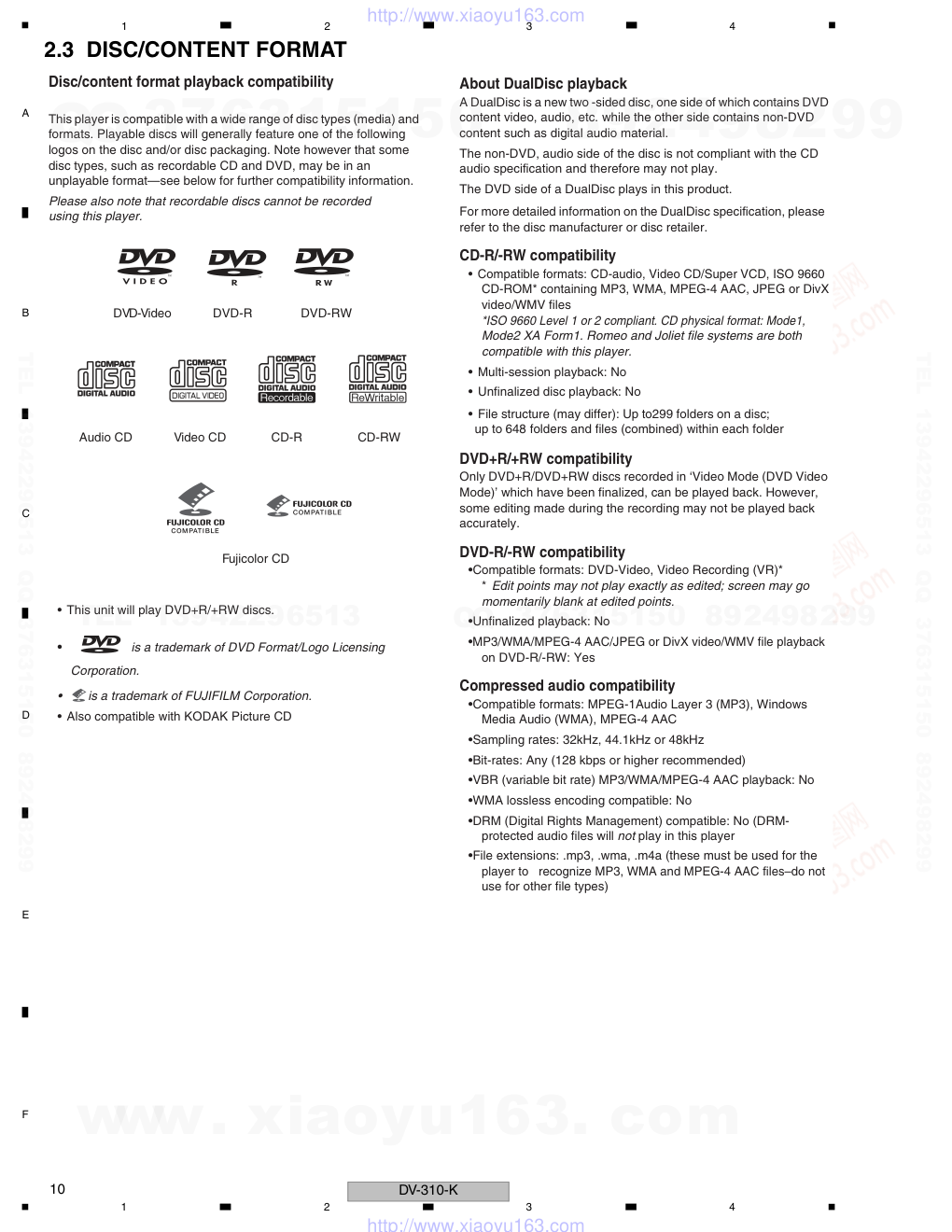 先锋PIONEER DV-310-K电路图-9