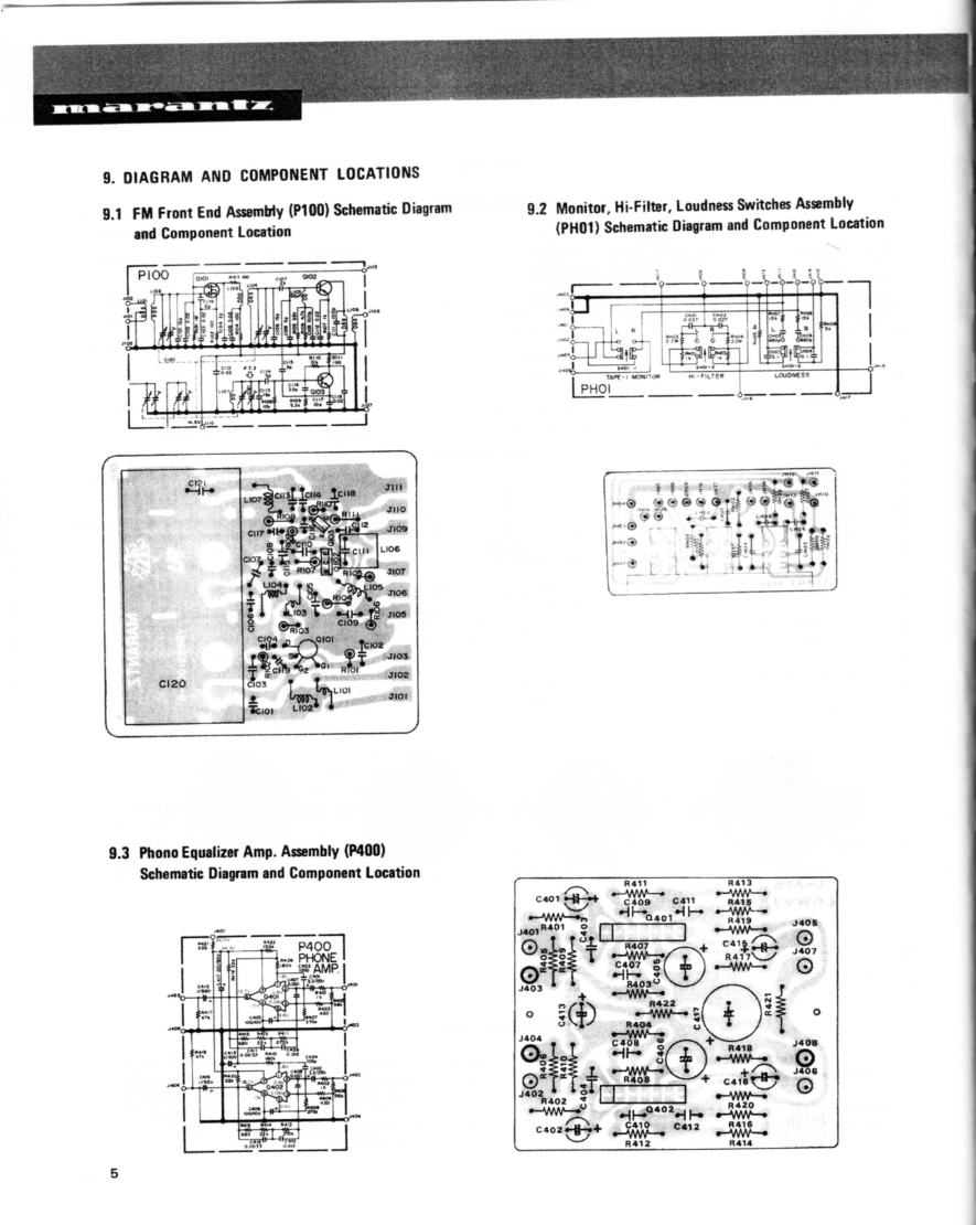 马兰士MARANTZ 2218音响电路图-7 马兰士MARANTZ 2218音响电路图-7