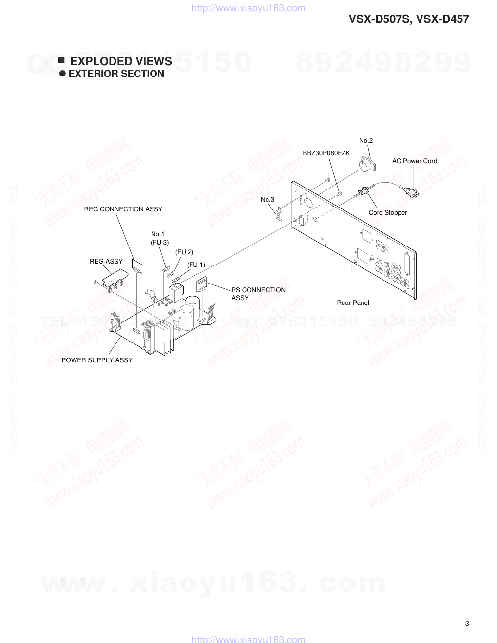 先锋PIONEER VSX-D507S电路图-2 先锋PIONEER VSX-D507S电路图-2