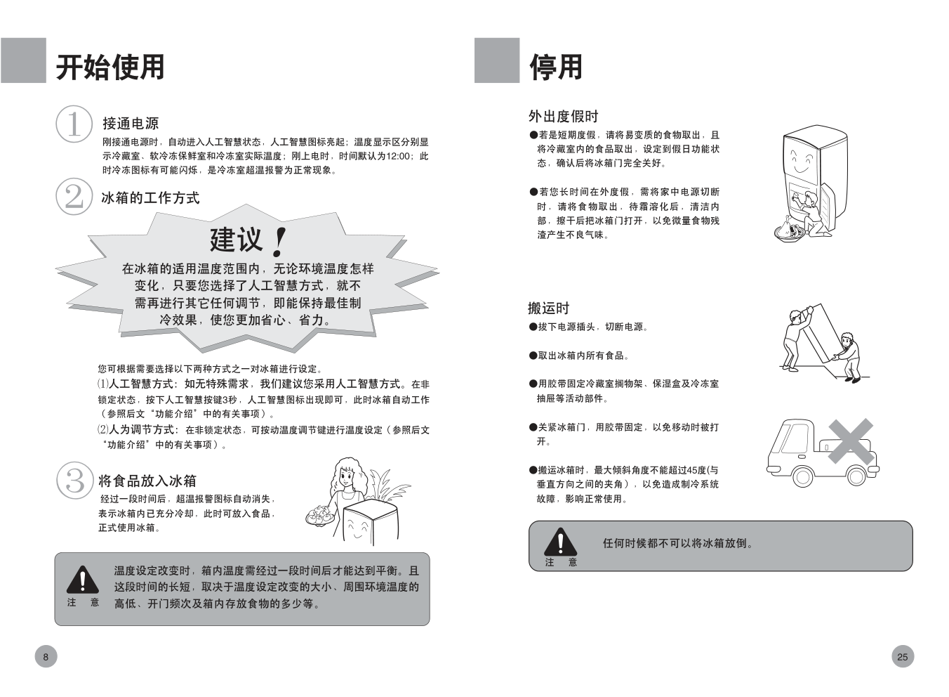 海尔变频冰箱白马王子BCD-188BSV使用说明书-9 海尔变频冰箱白马王子BCD-188BSV使用说明书-9