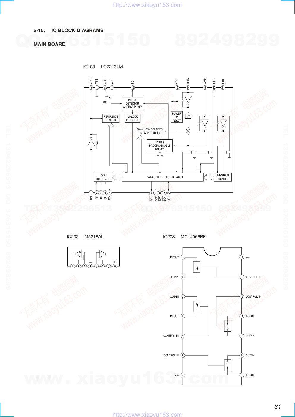 索尼SONY HCD-XB200音响电路图-8 索尼SONY HCD-XB200音响电路图-8