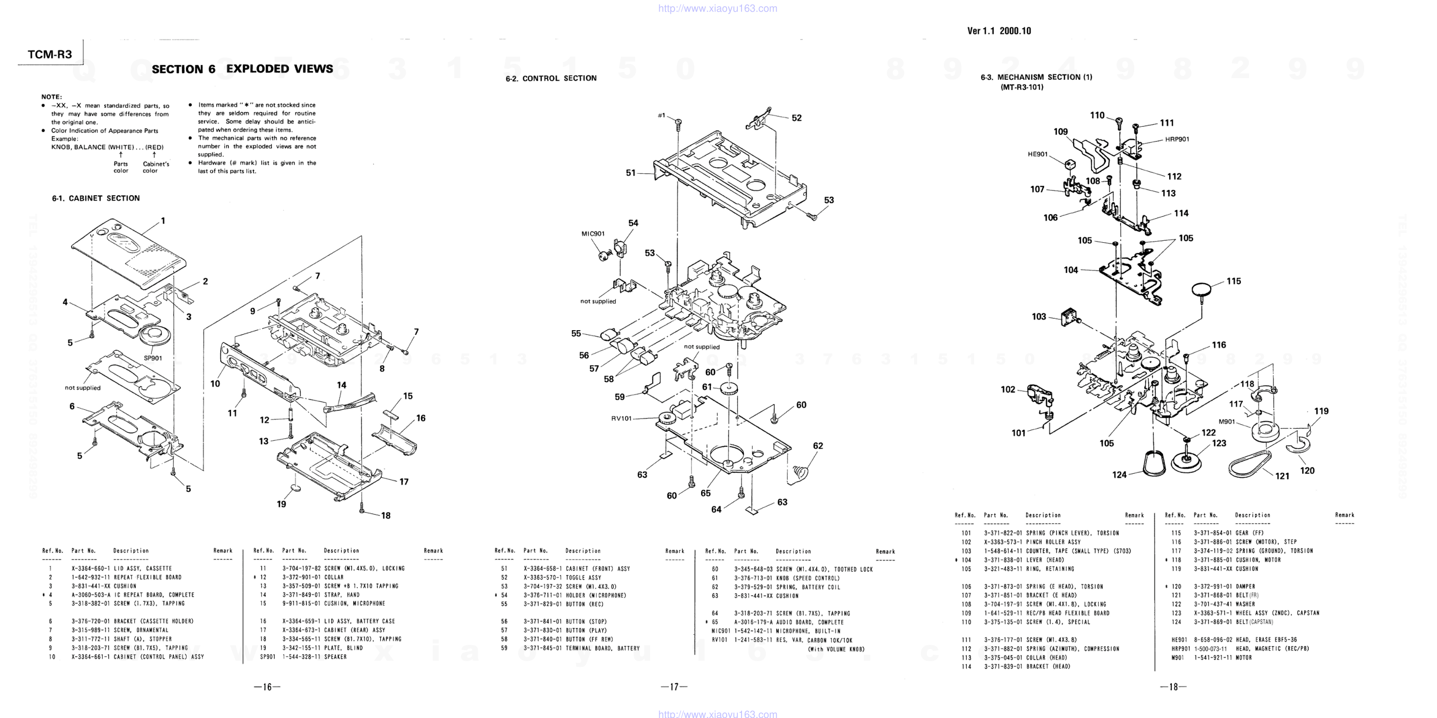 索尼SONY TCM-R3电路图-5