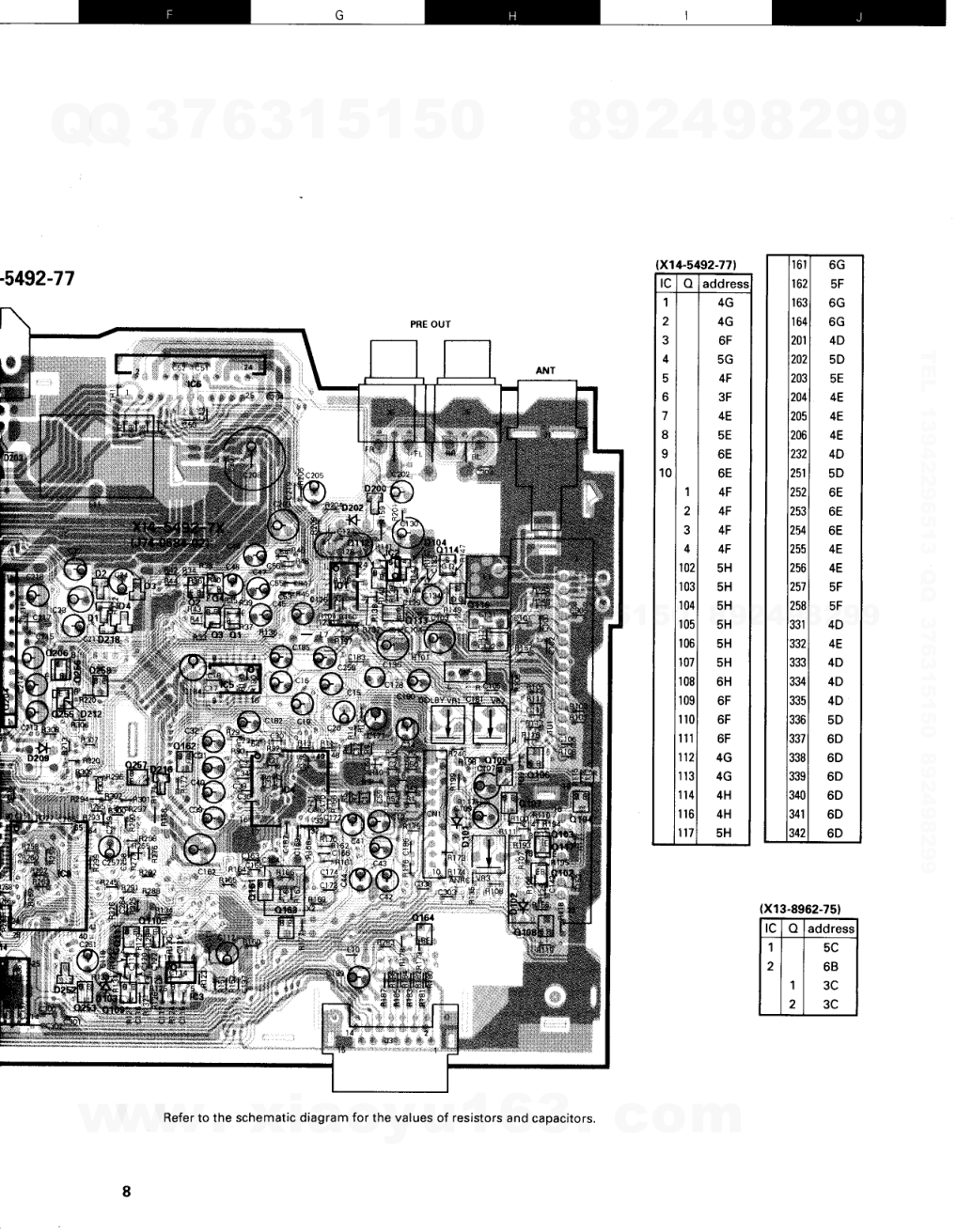 建伍KENWOOD KRC-489R磁带录放机电路图-7 建伍KENWOOD KRC-489R磁带录放机电路图-7