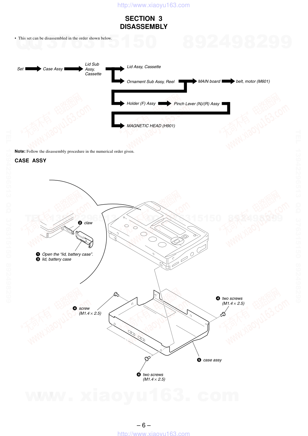 索尼SONY TCS-100DV电路图-5 索尼SONY TCS-100DV电路图-5
