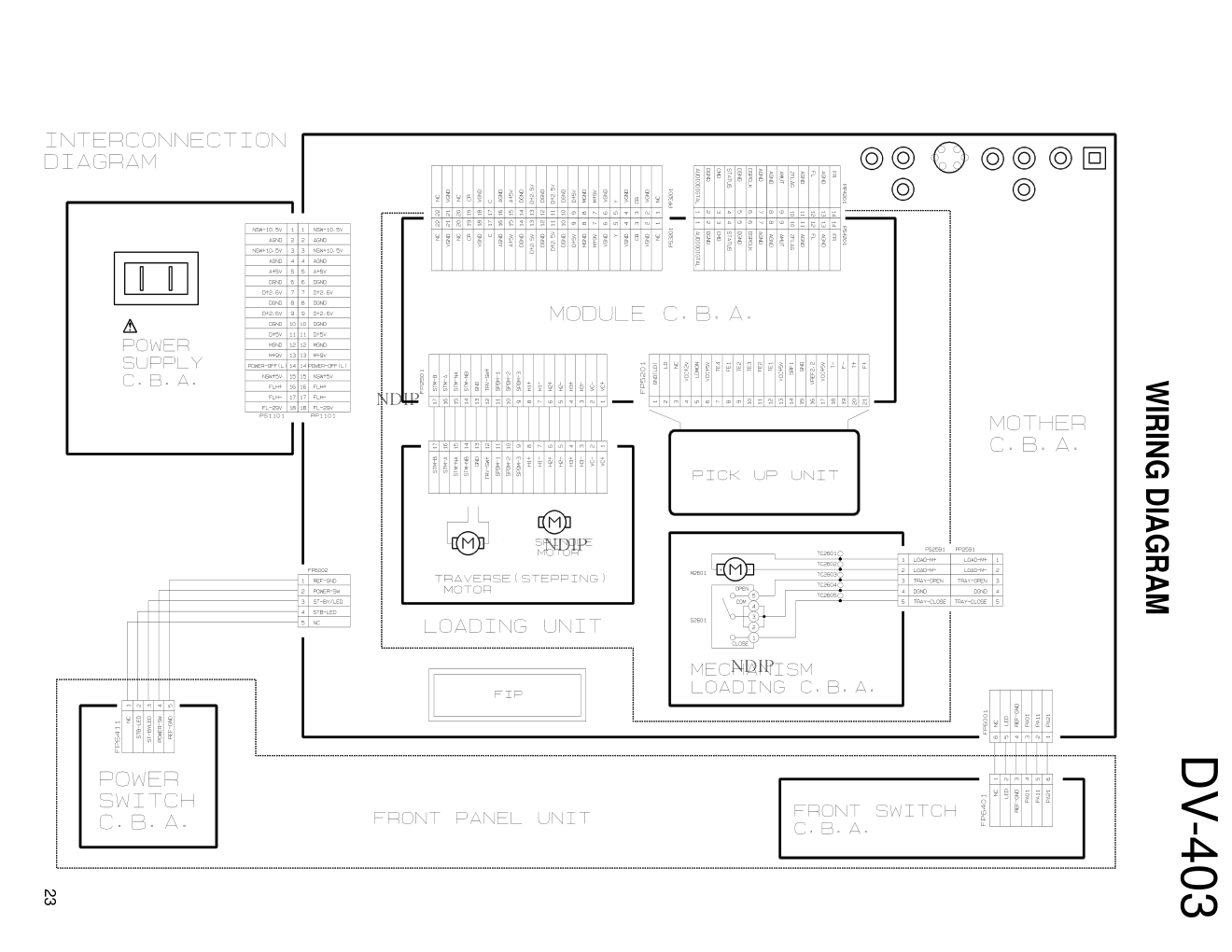 建伍KENWOOD DV-403音响电路原理图-8 建伍KENWOOD DV-403音响电路原理图-8