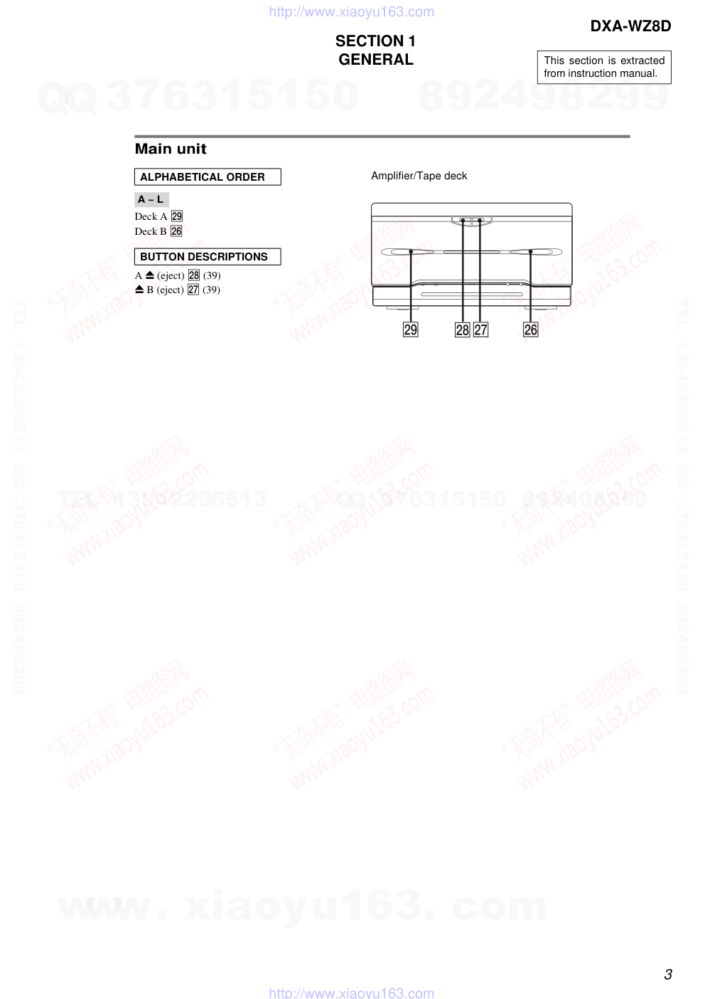 索尼SONY DXA-WZ8D音响电路图-2