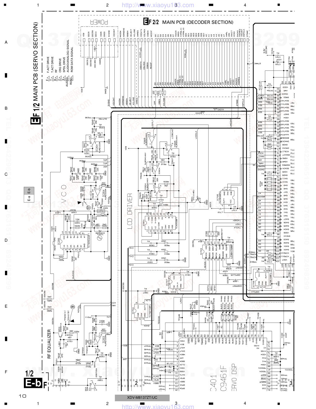 先锋PIONEER XDV-M8137ZT电路图-9 先锋PIONEER XDV-M8137ZT电路图-9