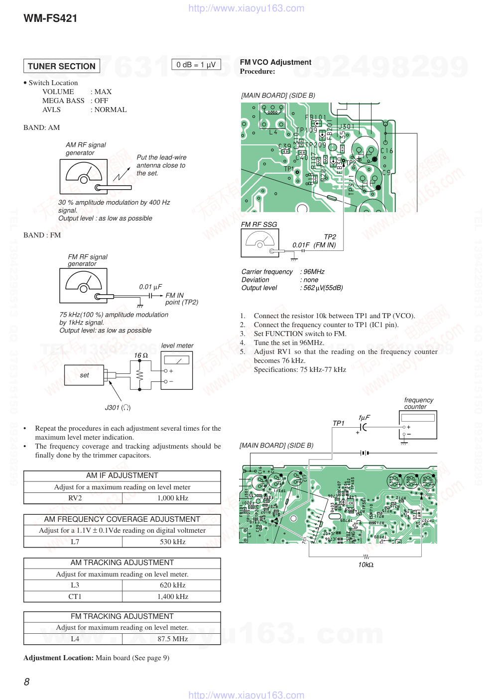 索尼SONY WM-FS421电路图-7 索尼SONY WM-FS421电路图-7