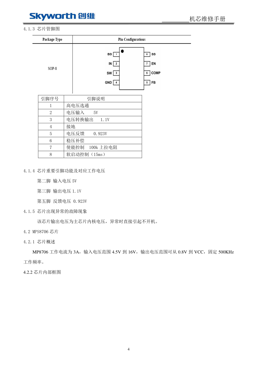 创维液晶8K78机芯维修手册-3