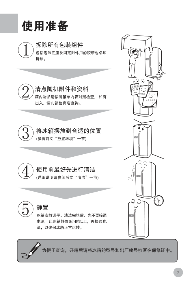 海尔冰箱BCD-568W型说明书-8 海尔冰箱BCD-568W型说明书-8
