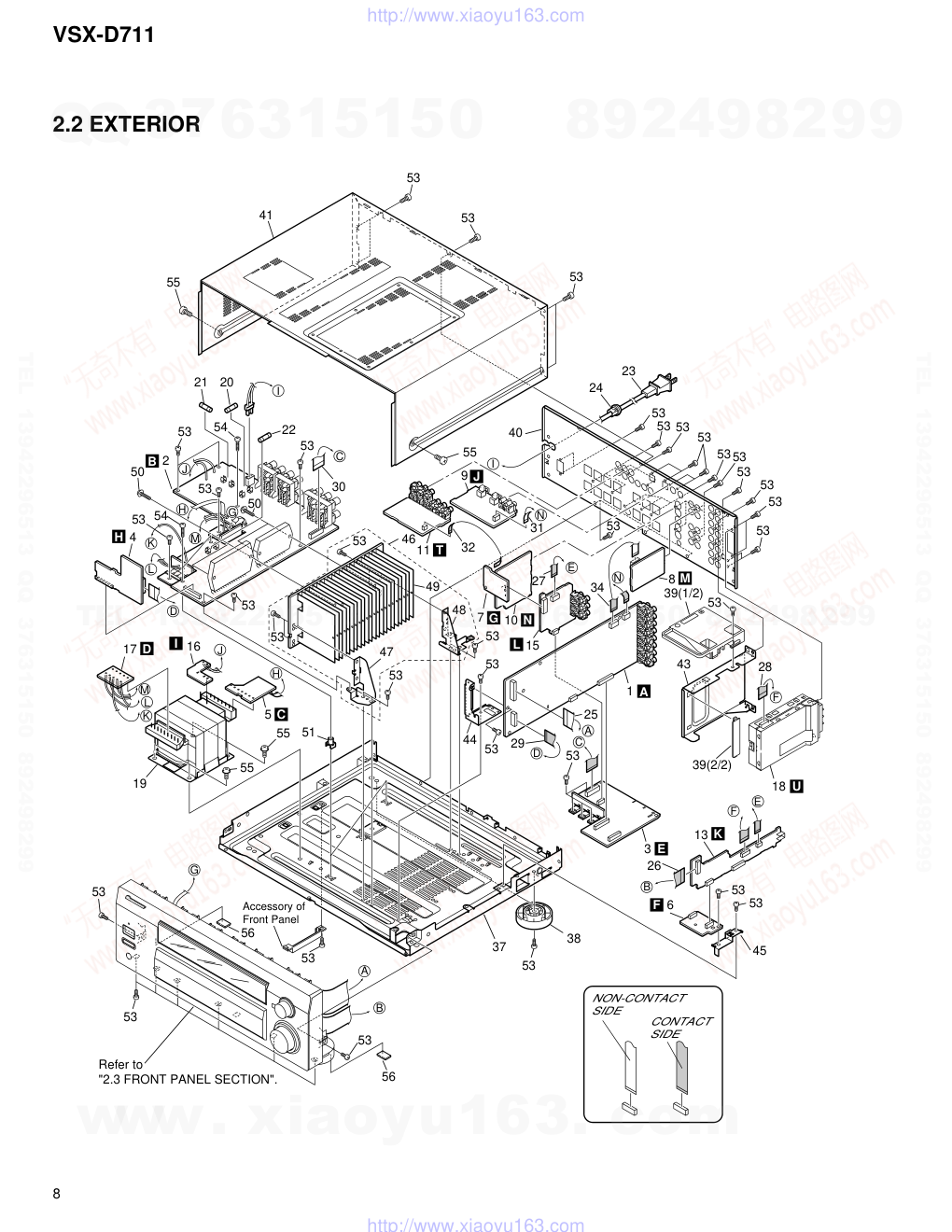 先锋PIONEER VSX-D711电路图-7 先锋PIONEER VSX-D711电路图-7