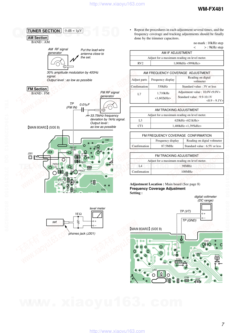 索尼SONY WM-FX481电路图-6 索尼SONY WM-FX481电路图-6