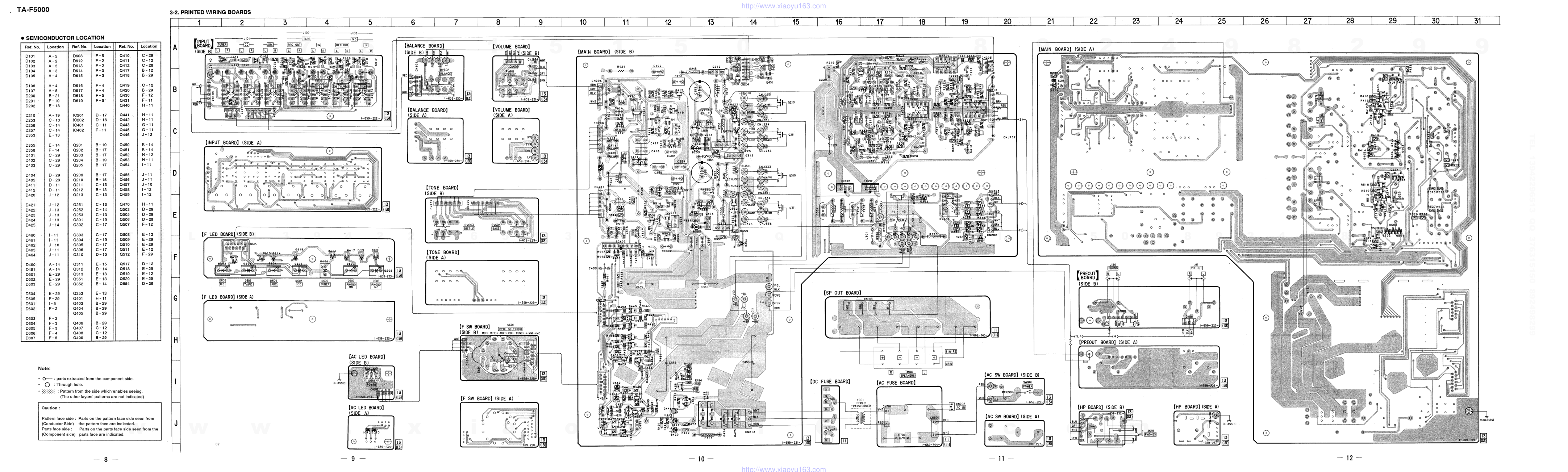 索尼SONY TA-F5000音响电路原理图-6