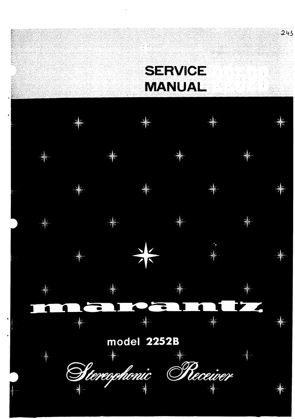 马兰士MARANTZ 2252B音响服务手册-0