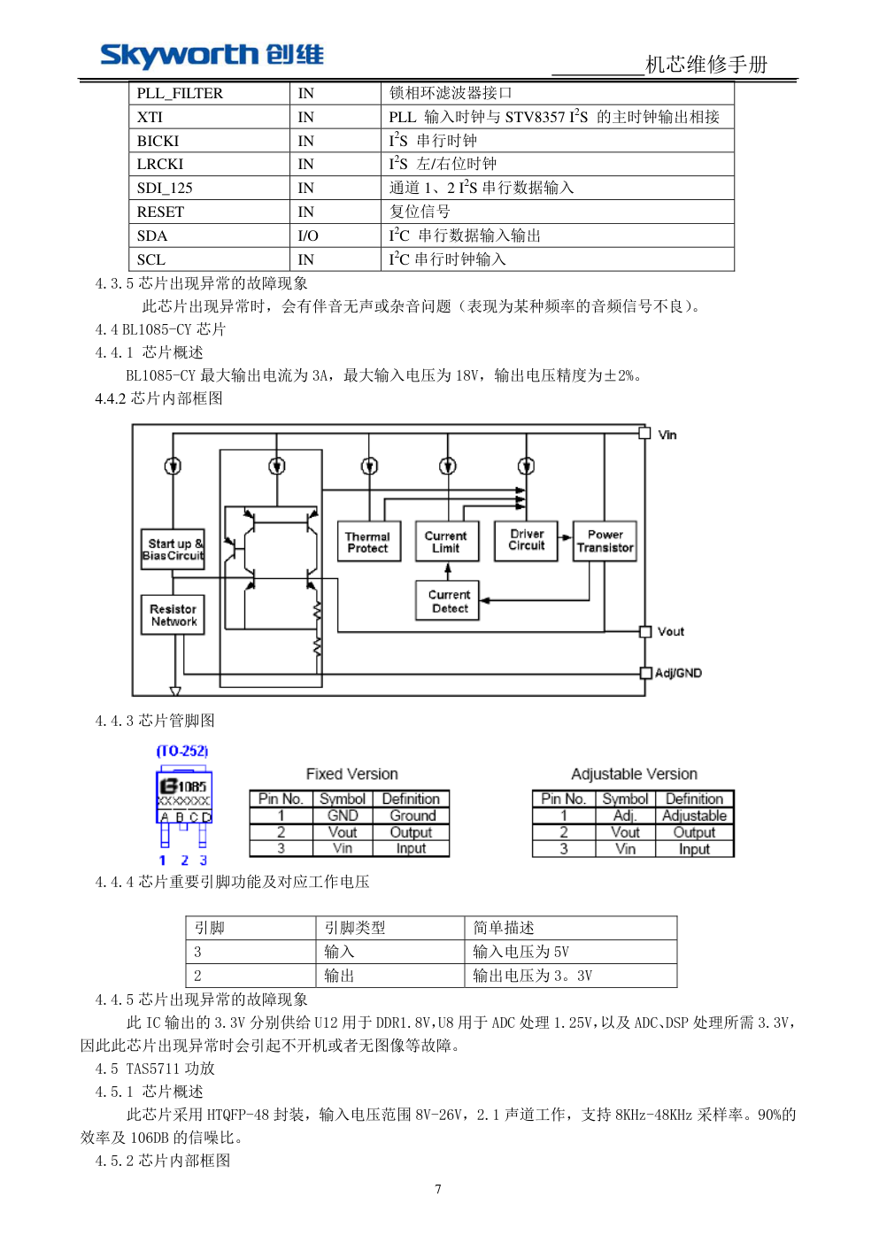 创维液晶8K78机芯维修手册-6