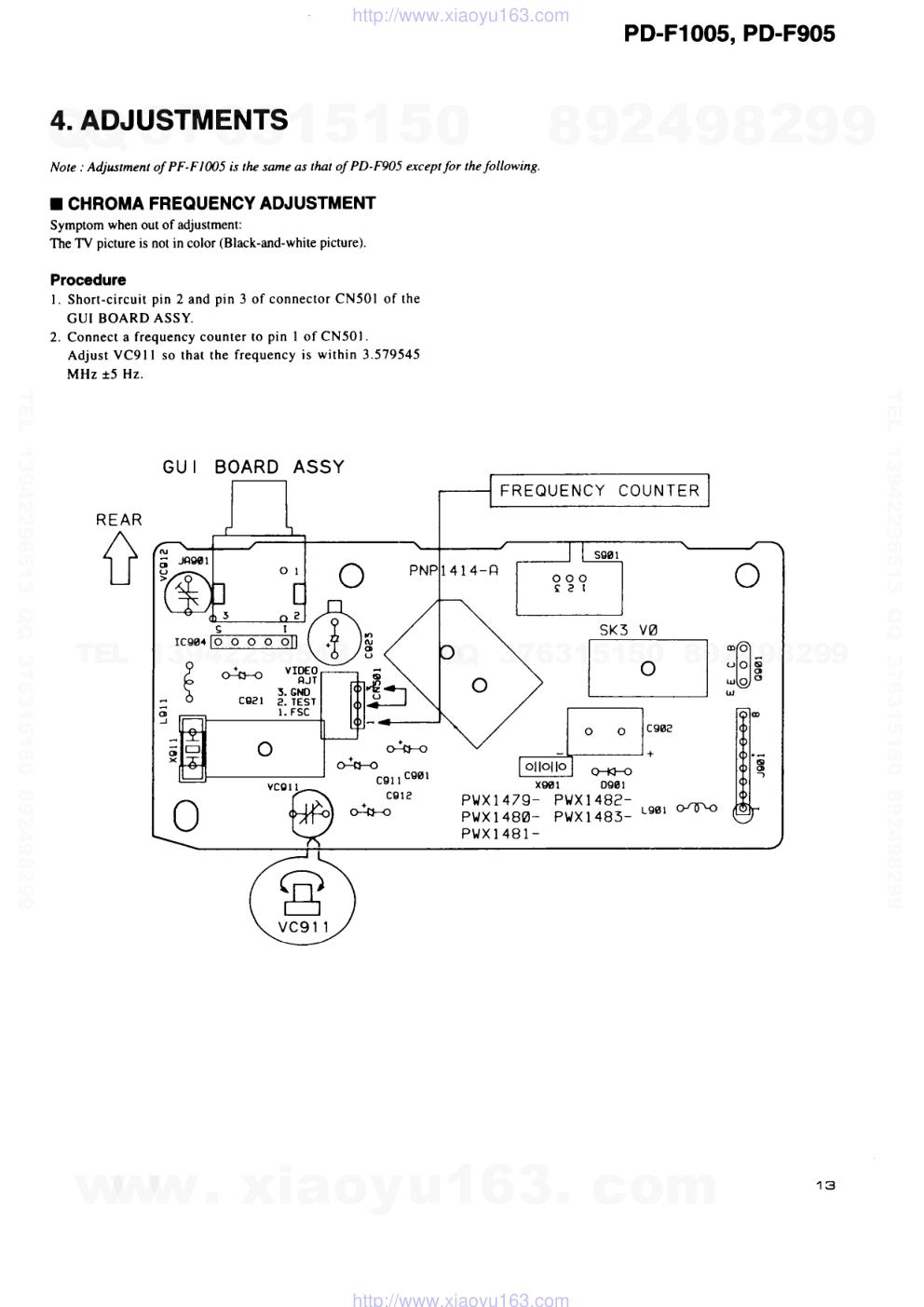 先锋PIONEER PD-F1005音响电路图-8