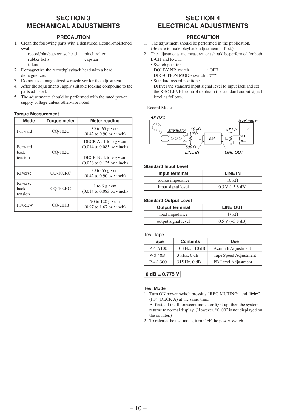 索尼SONY TC-WR681电路图-9