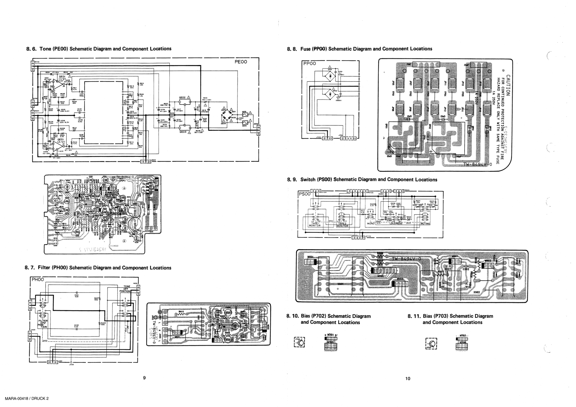 马兰士MARANTZ PM84音响电路图-9