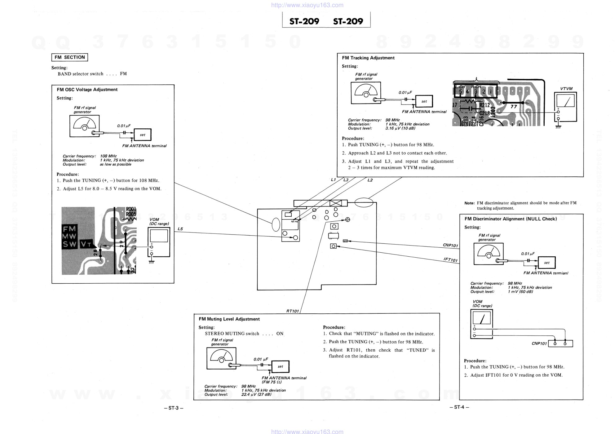 索尼SONY FH-204音响电路原理图-8 索尼SONY FH-204音响电路原理图-8