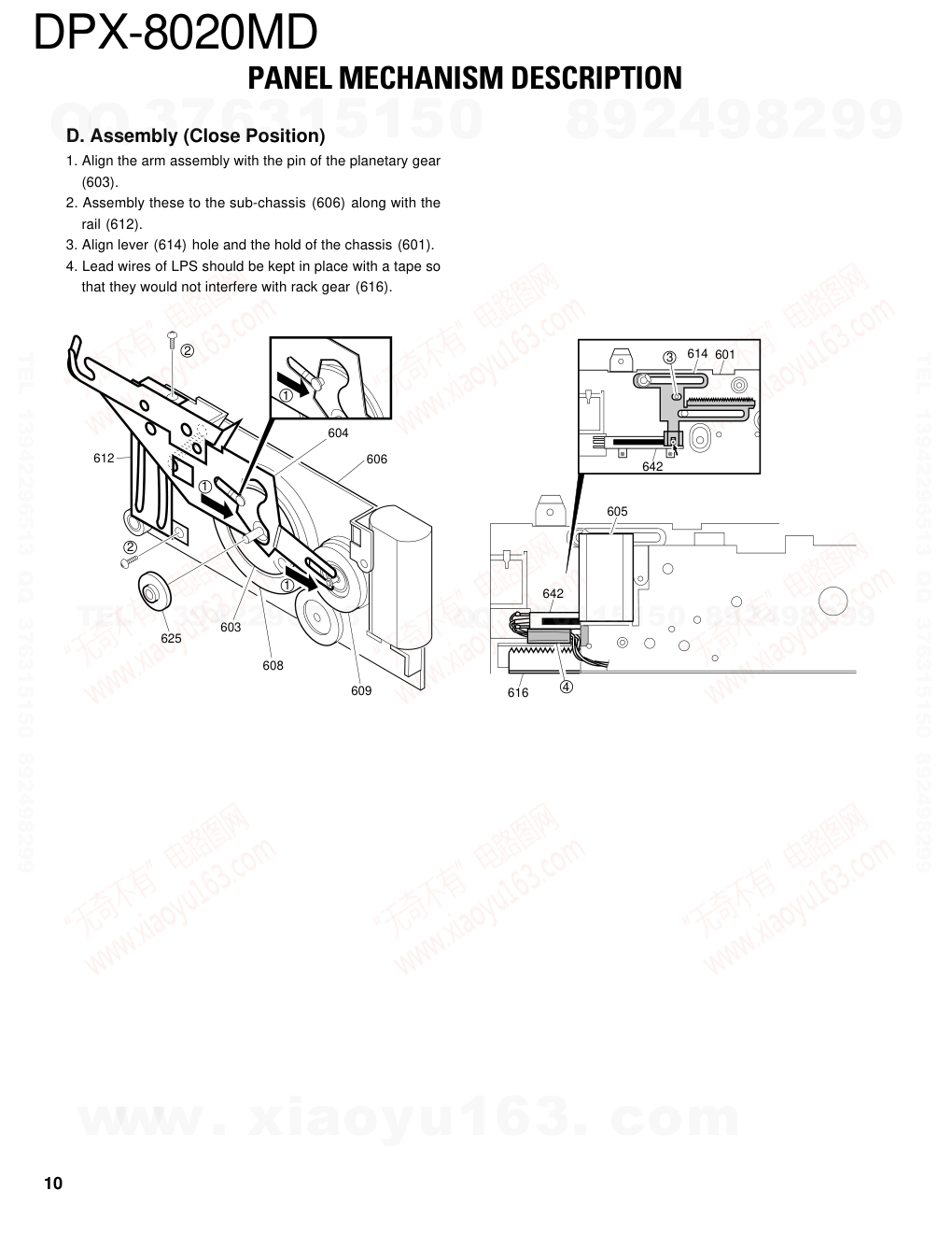 建伍KENWOOD DPX-8020MD MDCD读写机电路图-9 建伍KENWOOD DPX-8020MD MDCD读写机电路图-9