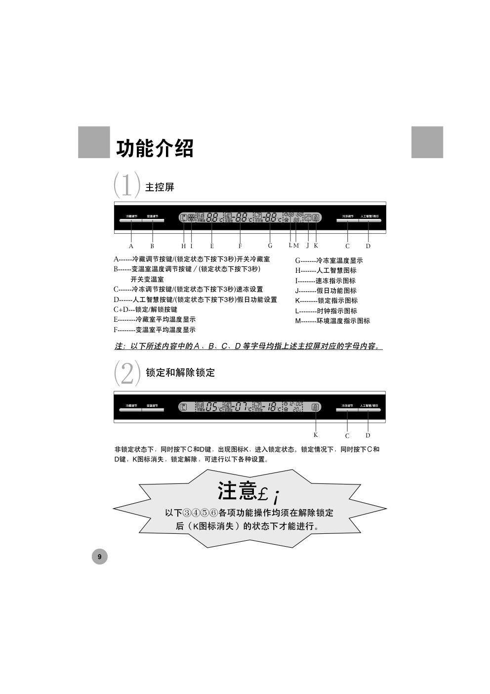 海尔冰箱BCD-228BFA型说明书-9 海尔冰箱BCD-228BFA型说明书-9