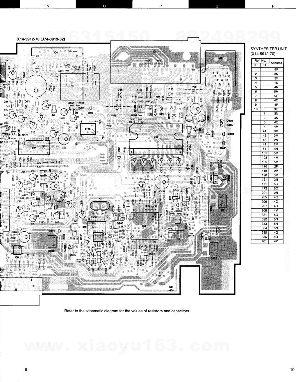 建伍KENWOOD KRC-32R CD影碟播放机电路图-9 建伍KENWOOD KRC-32R CD影碟播放机电路图-9