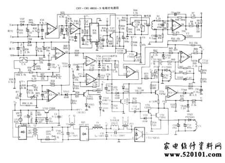 通用品牌CHV-CM1电磁炉电路原理图-0