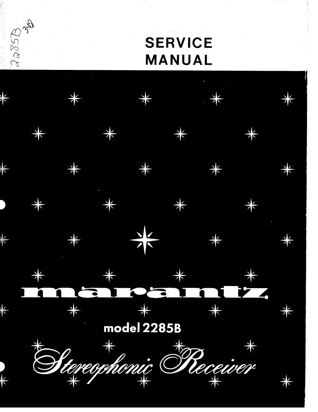 马兰士MARANTZ 2285B音响服务手册-0