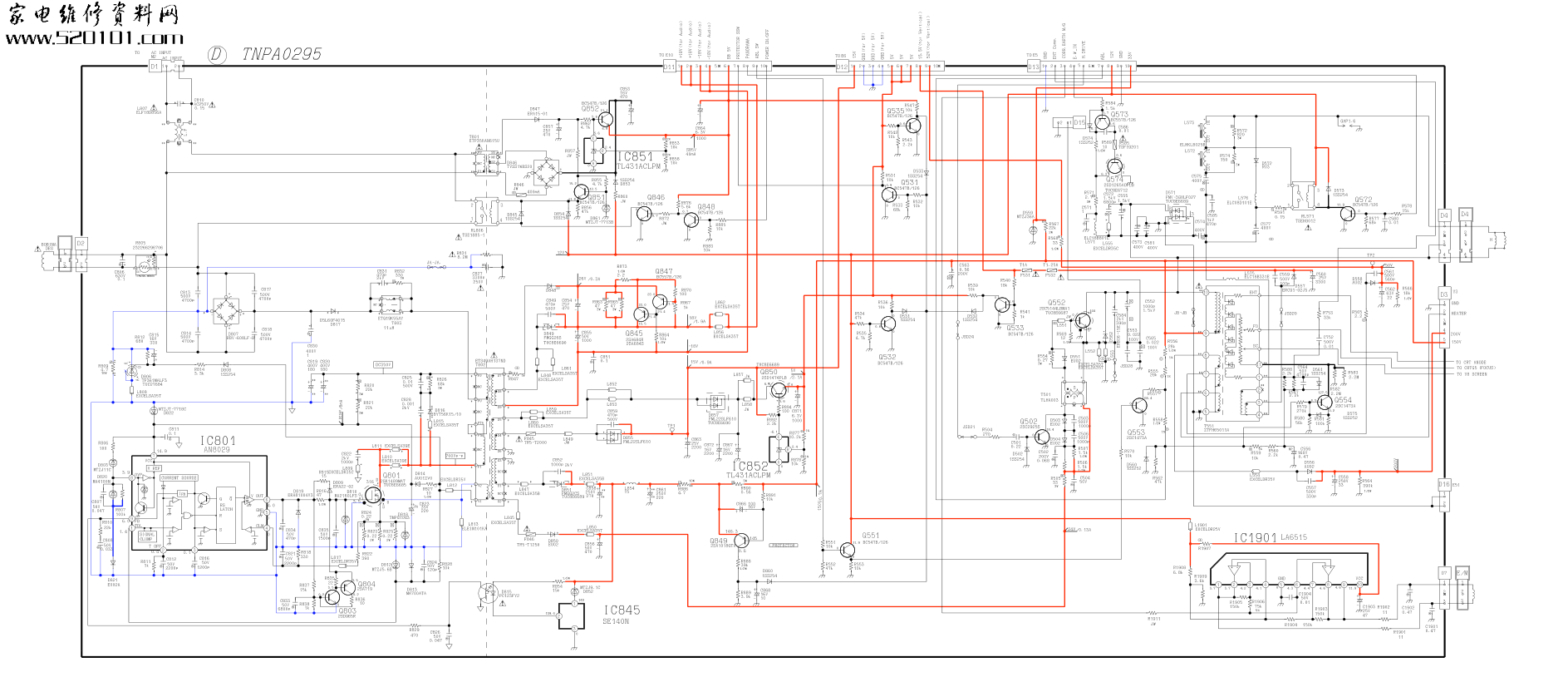 松下TX-29AD50F彩电原理图-0
