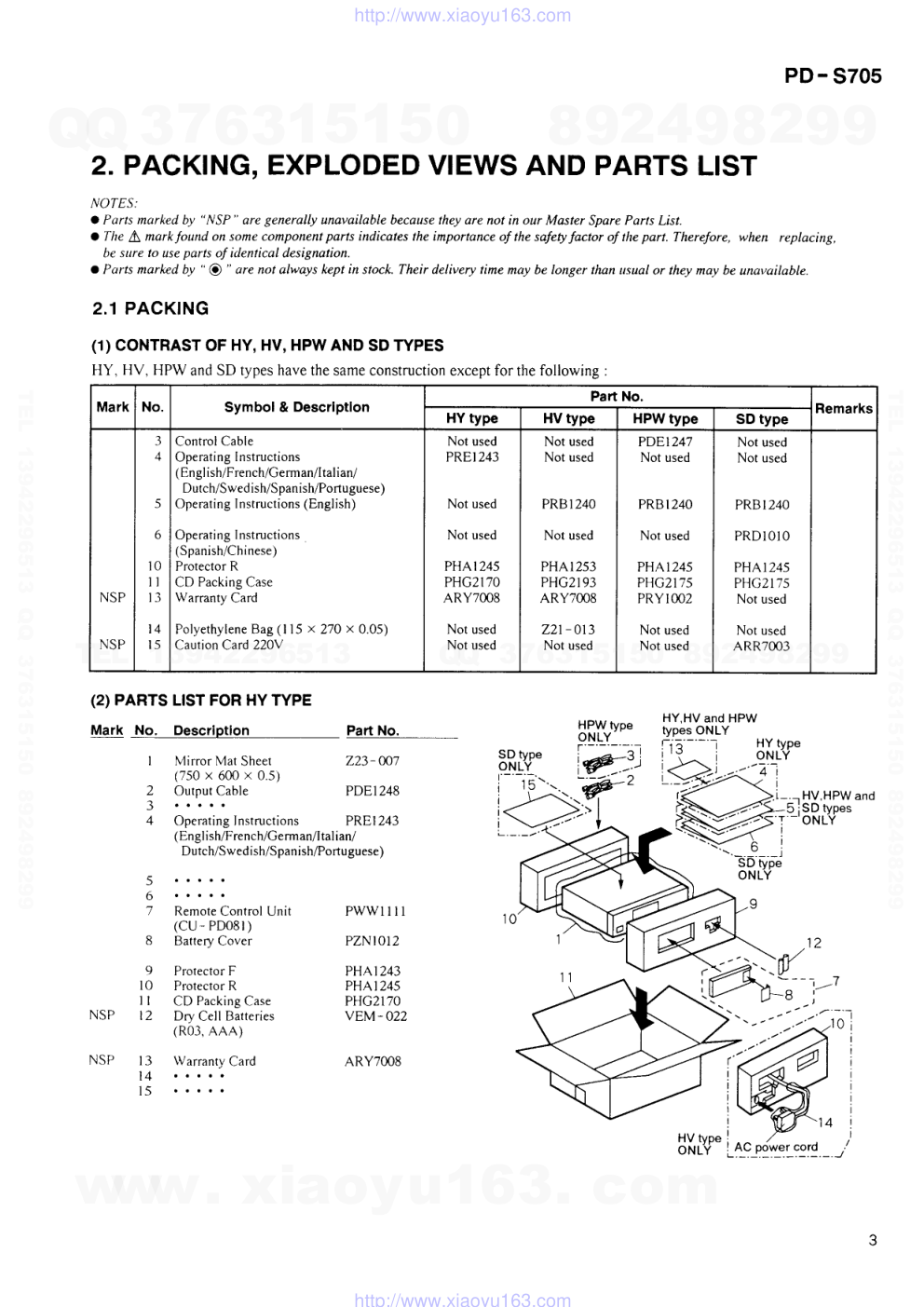 先锋PIONEER PD-S705音响电路图-2 先锋PIONEER PD-S705音响电路图-2