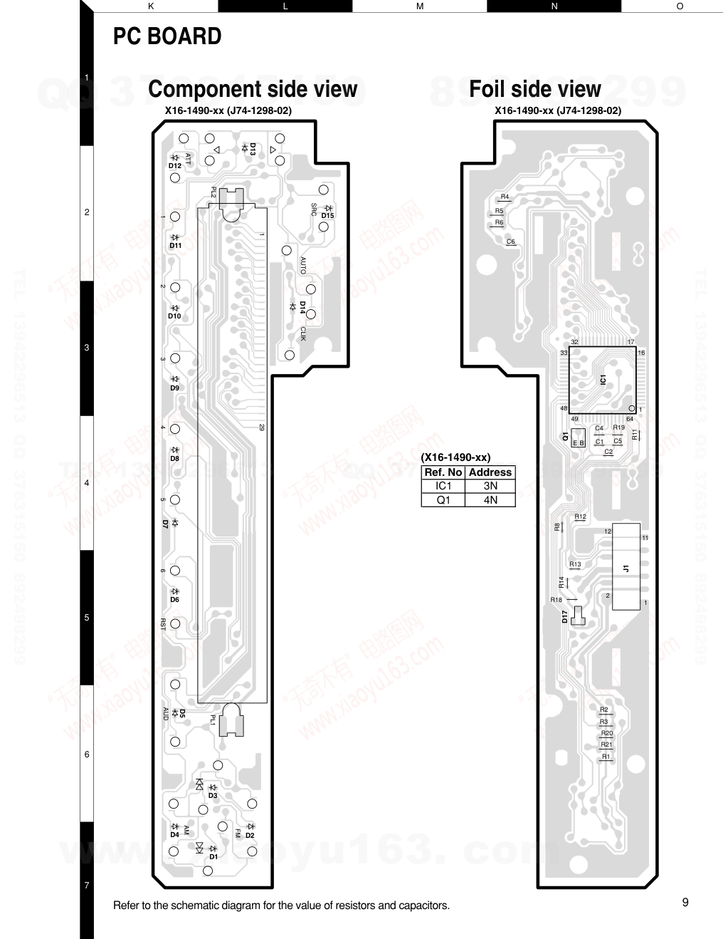 建伍KENWOOD KRC-225磁带录放机电路图-9 建伍KENWOOD KRC-225磁带录放机电路图-9