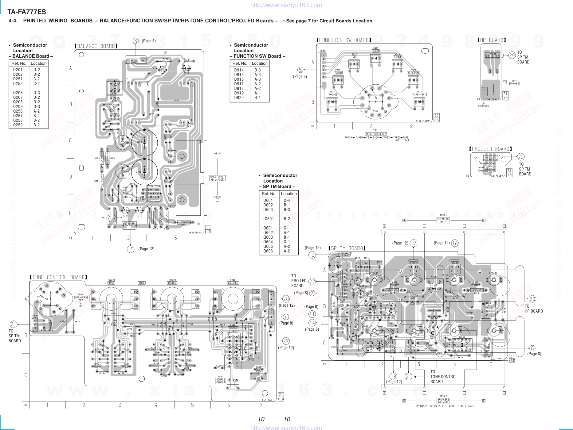 索尼SONY TA-FA777ES音响电路原理图-9