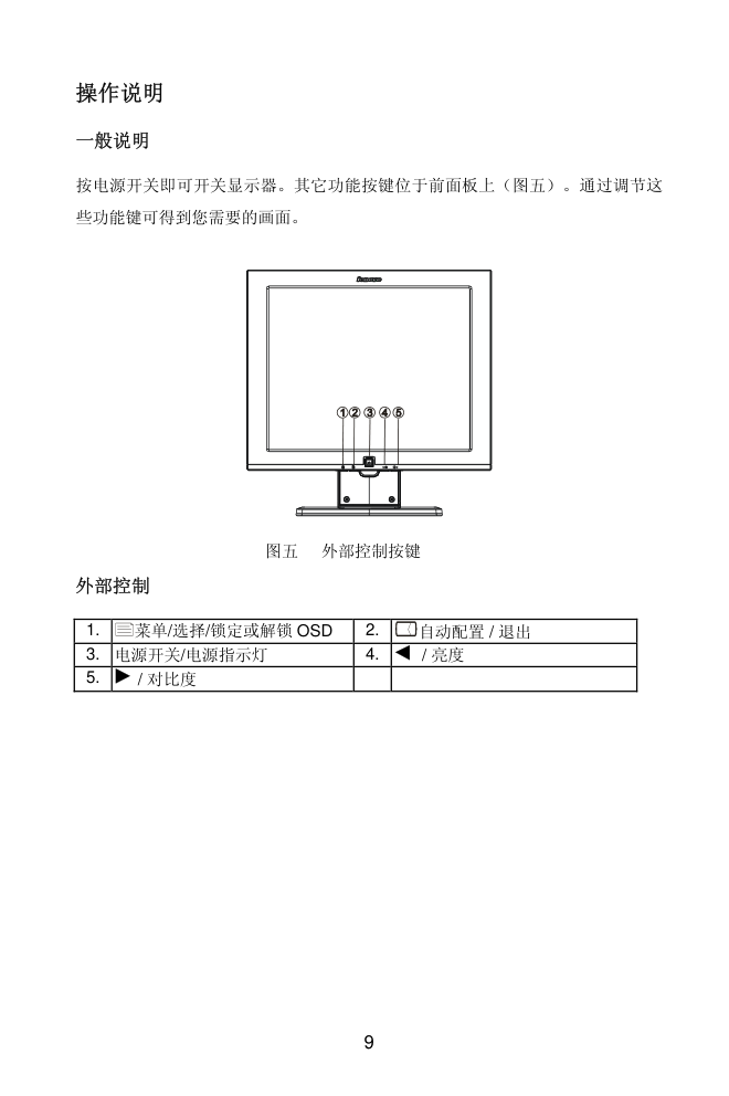 联想LXM-L17AB液晶显示器说明书-8 联想LXM-L17AB液晶显示器说明书-8