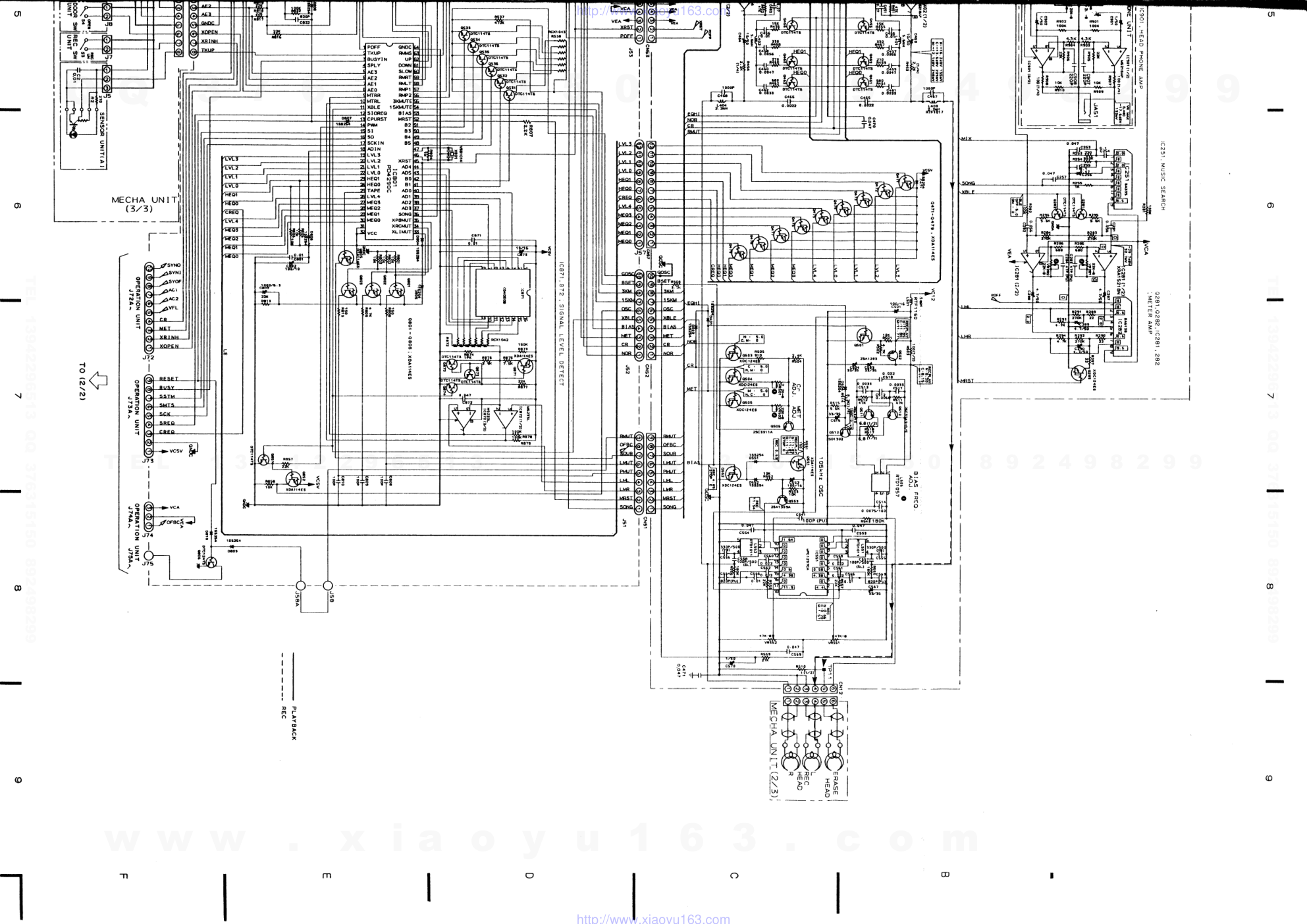 先锋PIONEER CT-777-S电路图-8 先锋PIONEER CT-777-S电路图-8