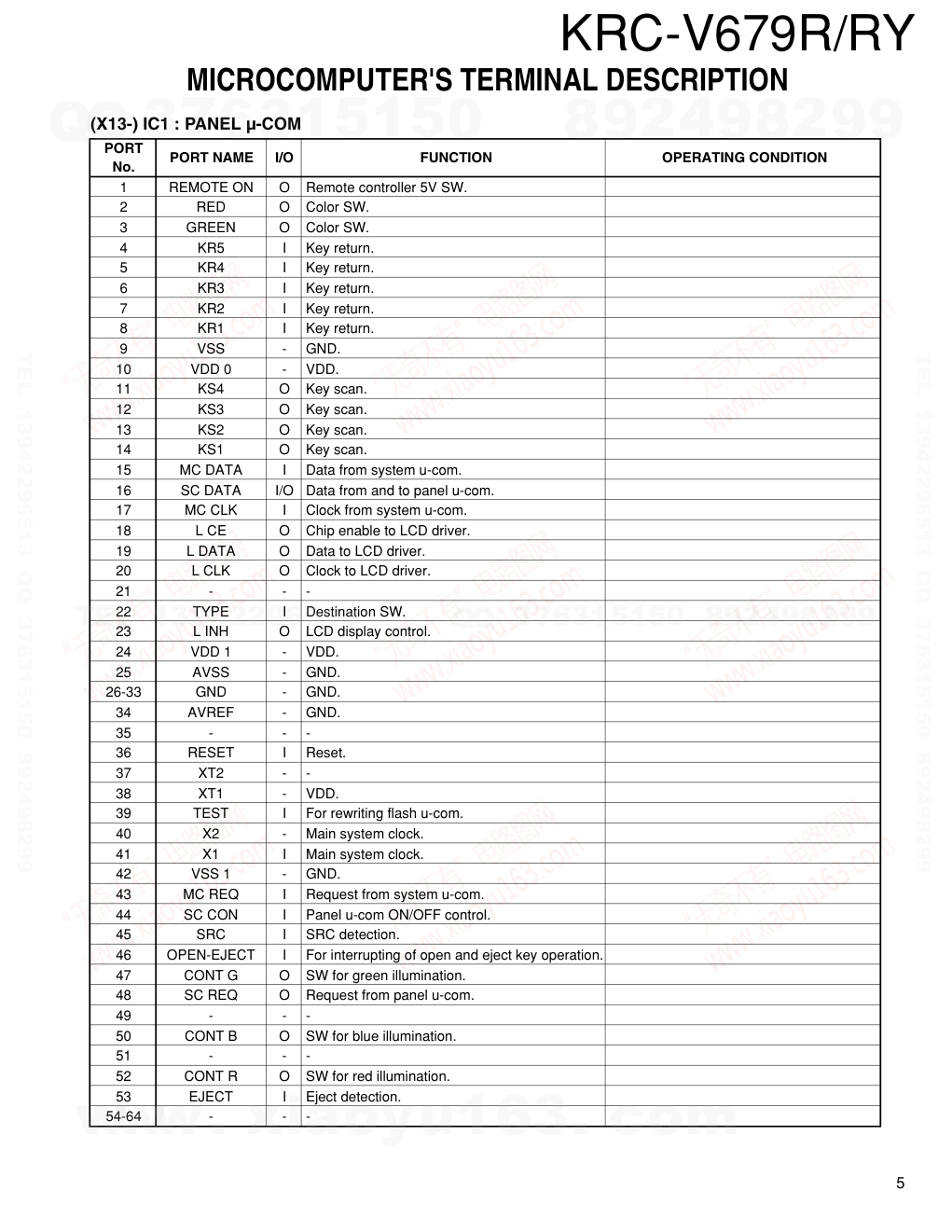建伍KENWOOD KRC-V679RY磁带录放机电路图-4