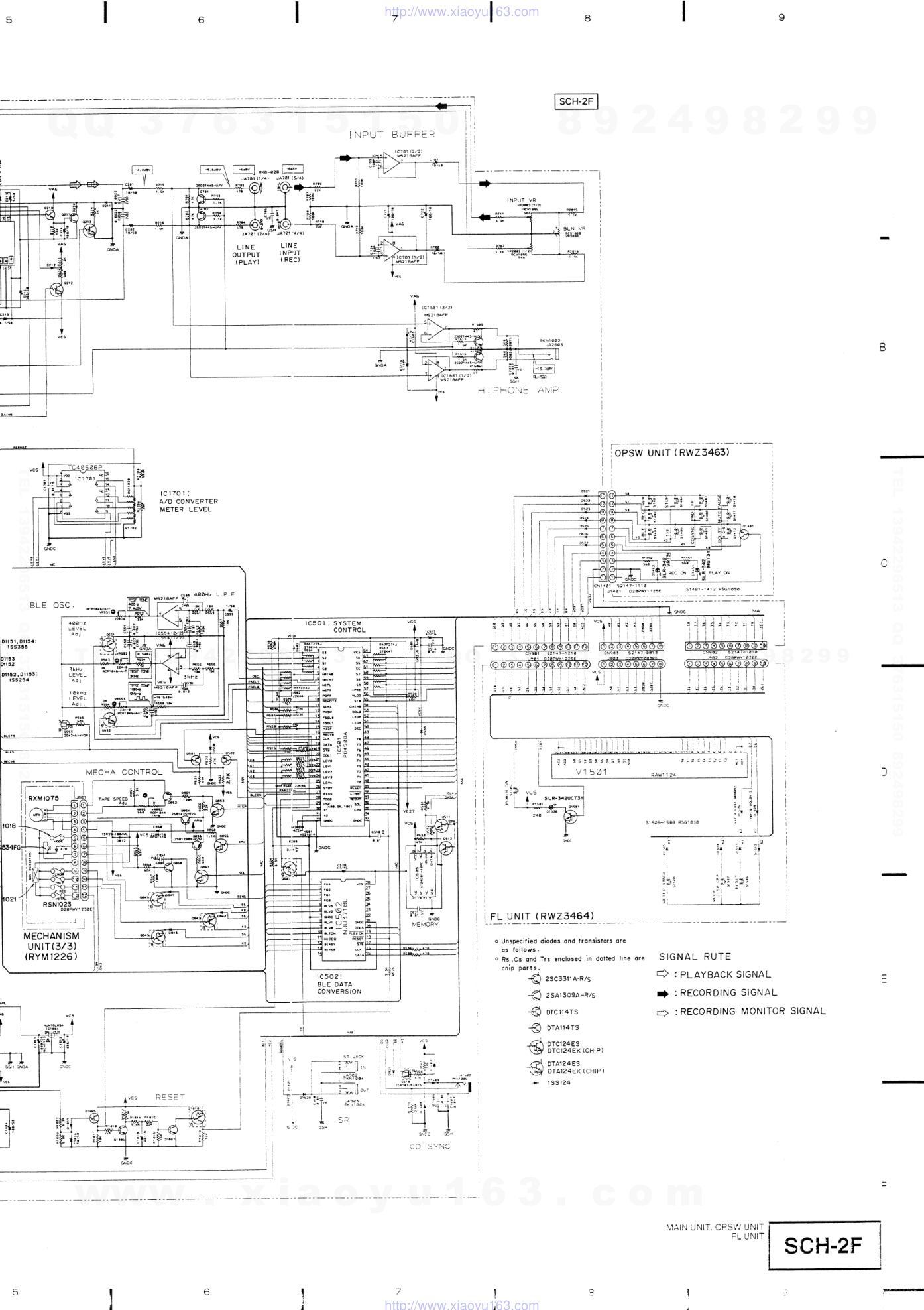 先锋PIONEER CT-S440S电路图-5