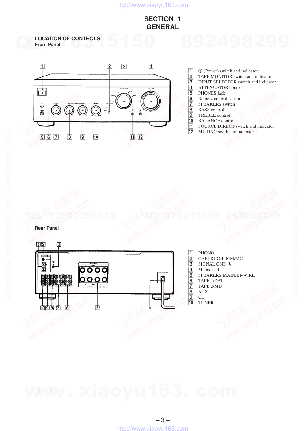 索尼SONY TA-FA30ES音响电路原理图-2 索尼SONY TA-FA30ES音响电路原理图-2