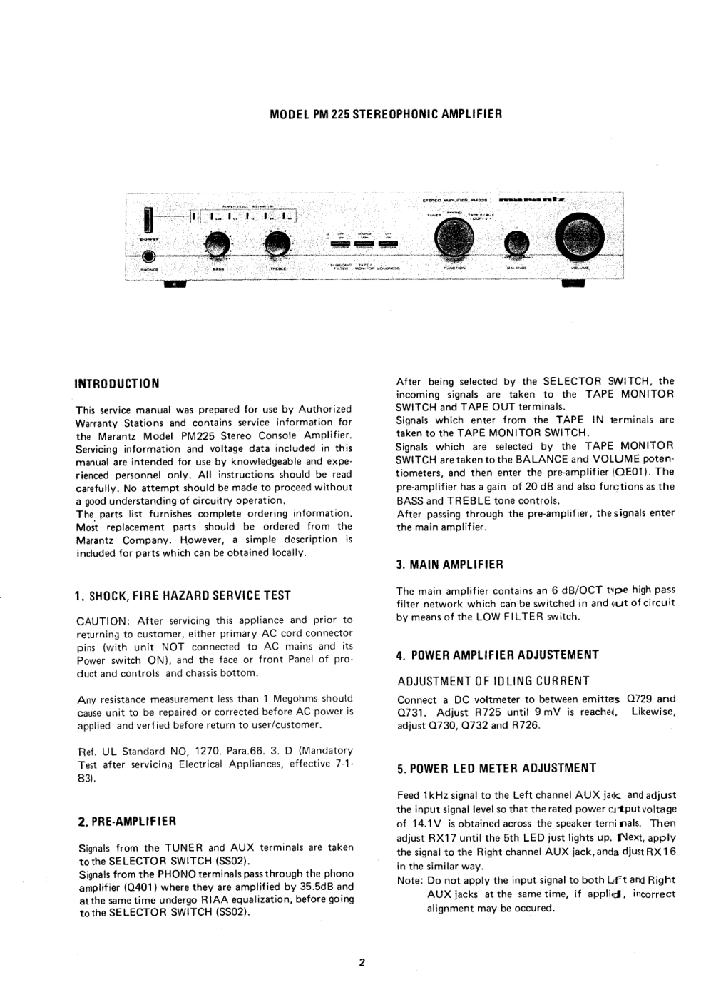 马兰士MARANTZ DC525L音响电路图-4 马兰士MARANTZ DC525L音响电路图-4