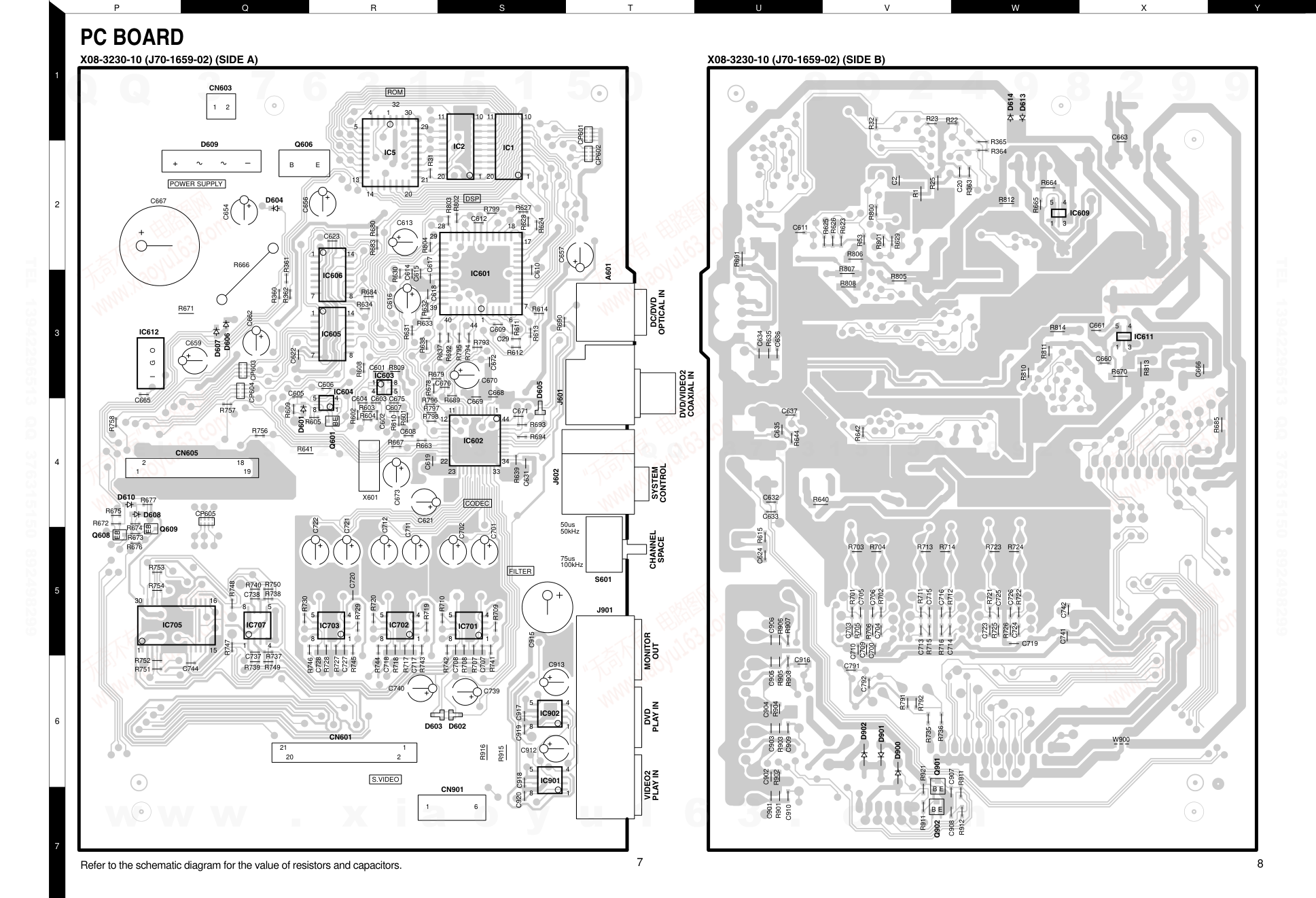 建伍KENWOOD KRF-V5070D-S音视频播放机维修手册-5 建伍KENWOOD KRF-V5070D-S音视频播放机维修手册-5