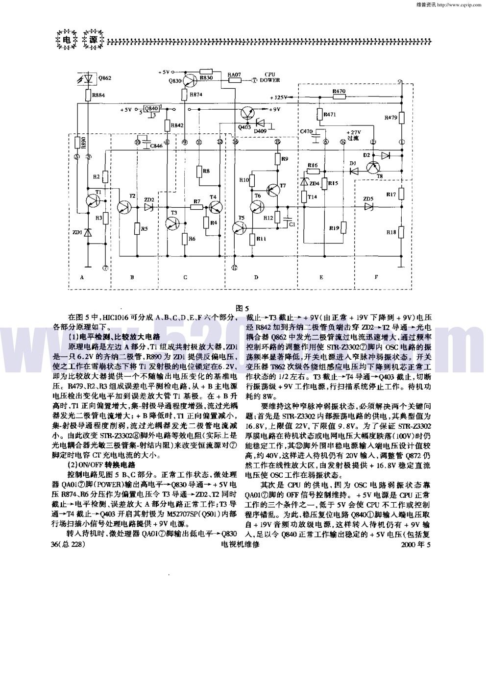 STR—Z3202／Z3302彩电电源厚膜电路的原理与维修（上）-4