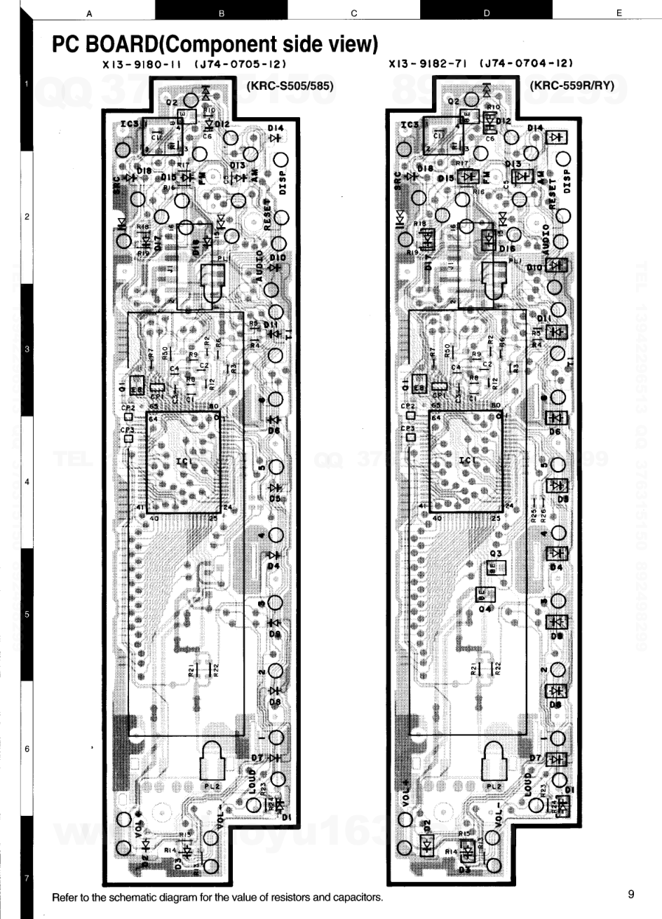 建伍KENWOOD KRC-S505磁带录放机维修手册-8