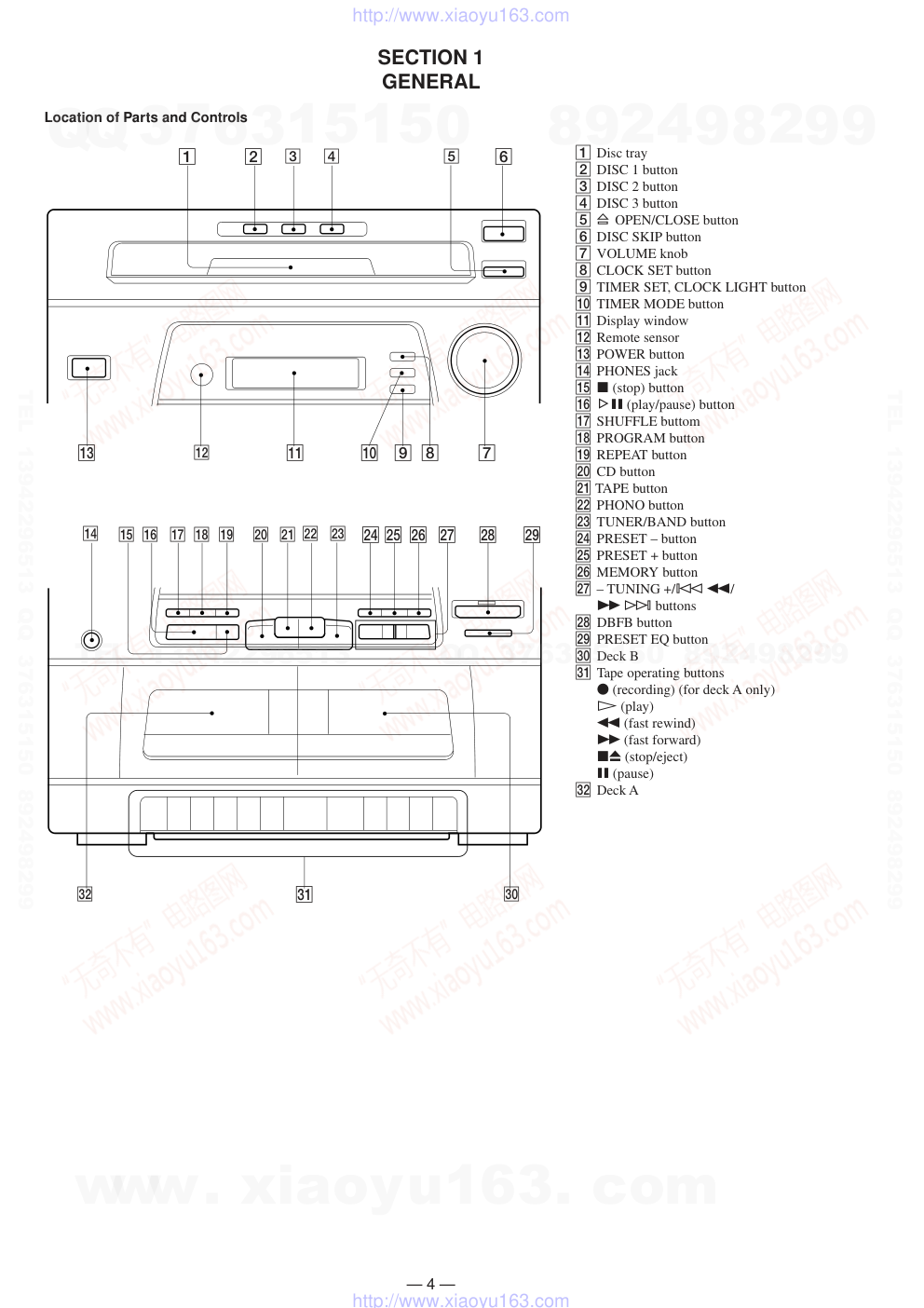 先锋PIONEER HCD-G1音响电路图-3 先锋PIONEER HCD-G1音响电路图-3