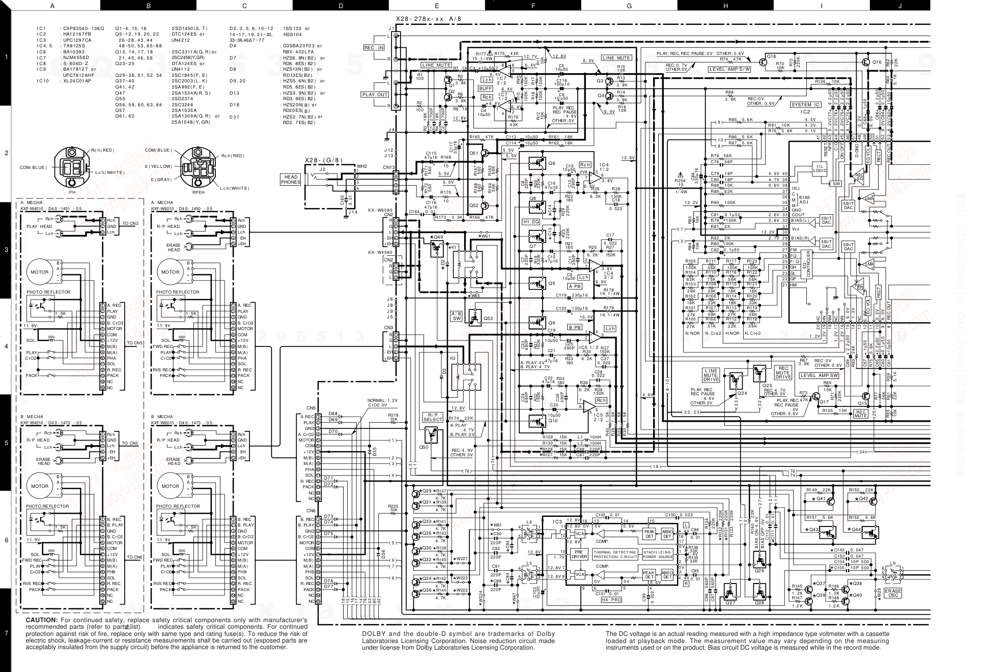 建伍KENWOOD KXF-W4010双碟播放机维修手册-7 建伍KENWOOD KXF-W4010双碟播放机维修手册-7