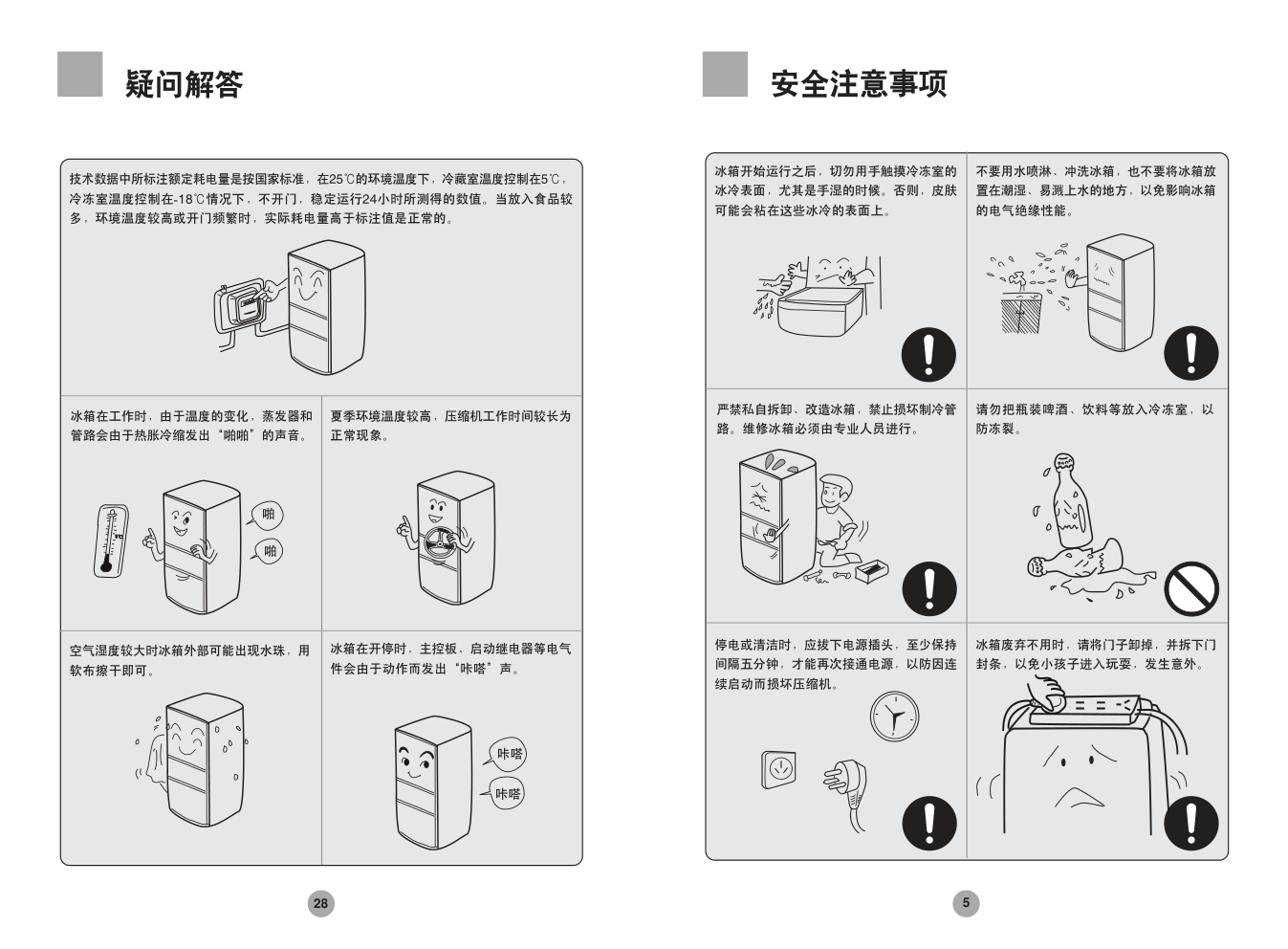 海尔冰箱BCD-258C使用说明书-6 海尔冰箱BCD-258C使用说明书-6