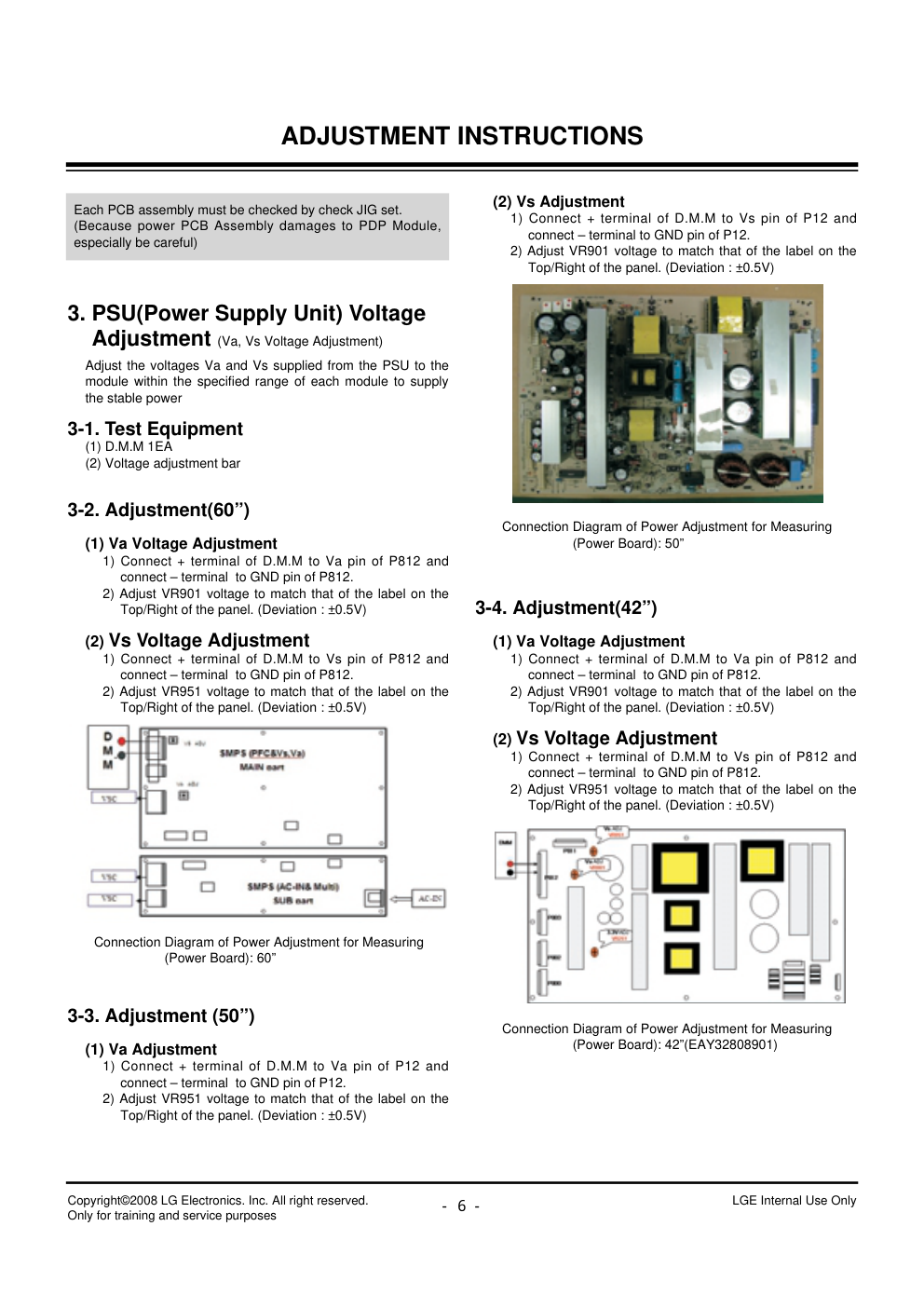 LG 60PG60液晶电视维修手册和原理图-5