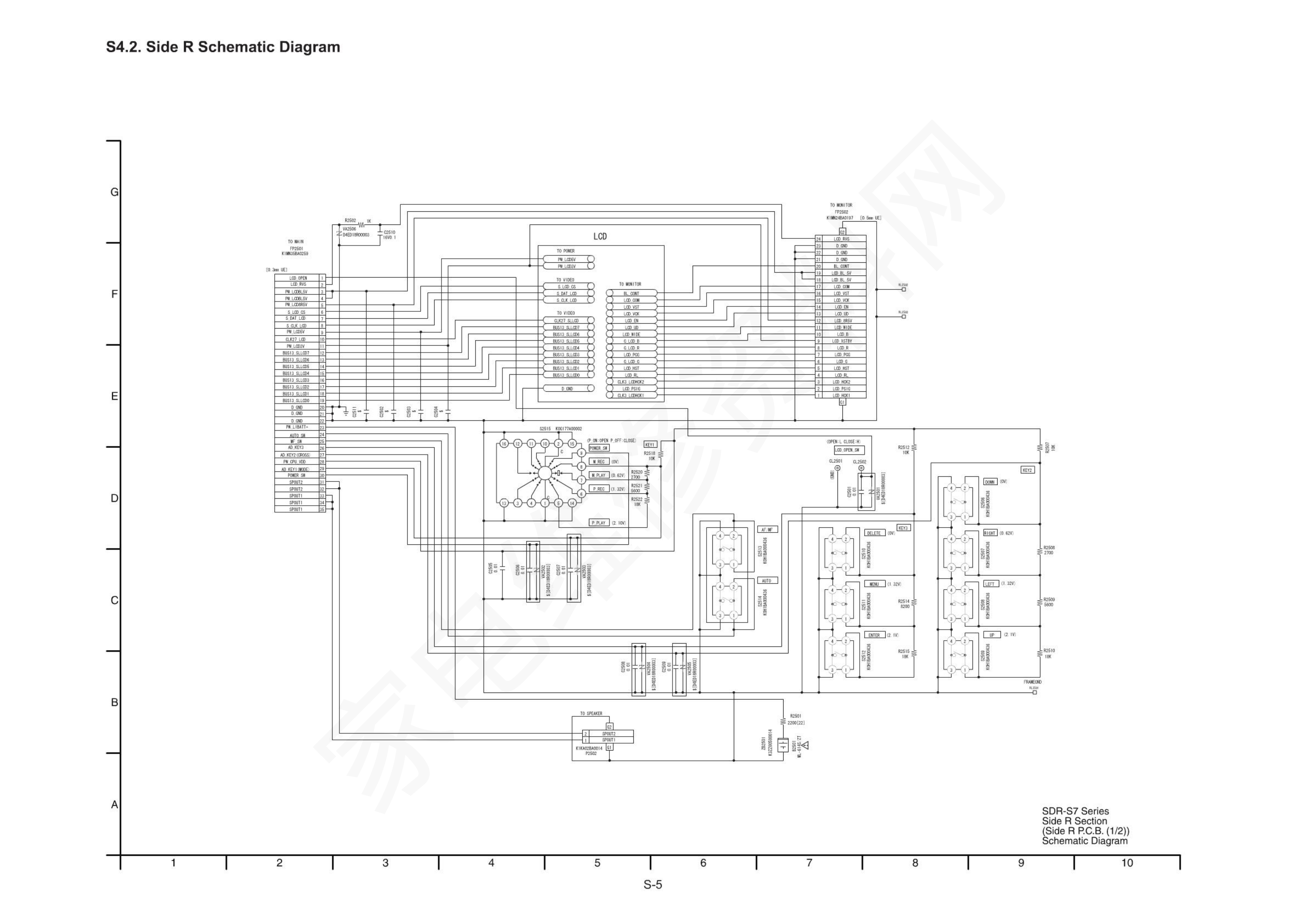 Panosonic SDR-S7PC数码摄像机图纸-1 Panosonic SDR-S7PC数码摄像机图纸-1
