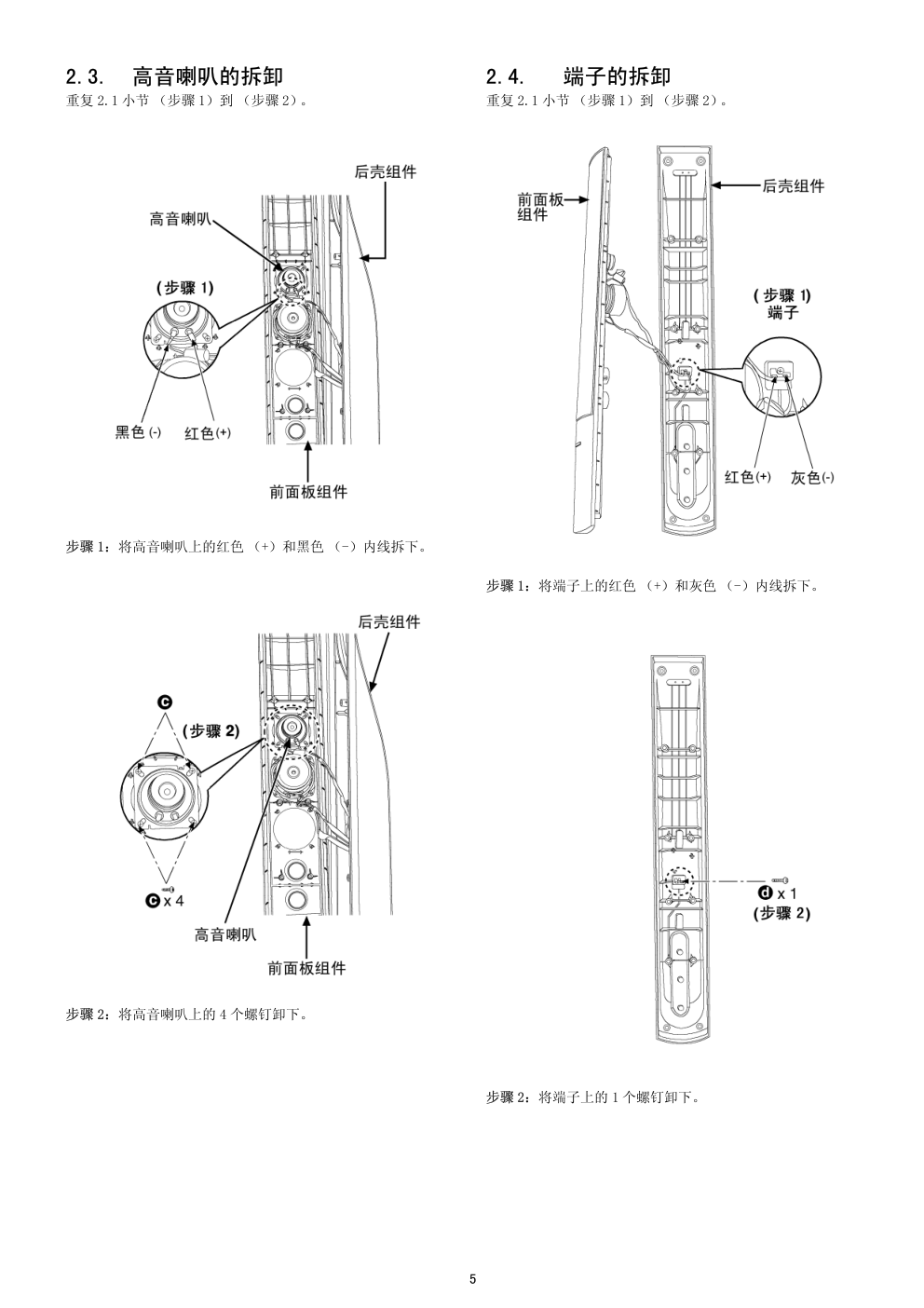 松下SB-PS5500GK音响系统维修手册-4