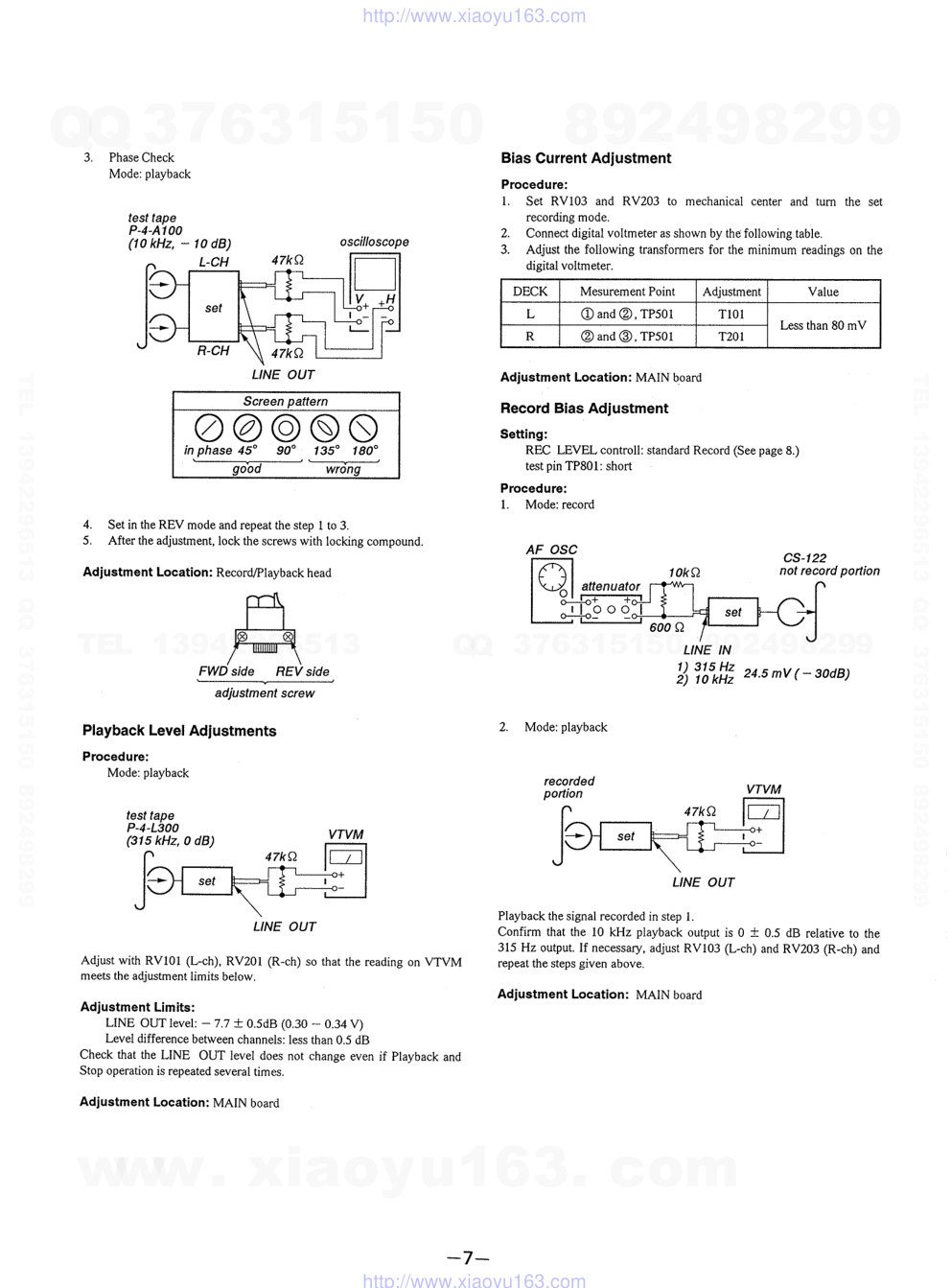 索尼SONY TC-RX470电路图-6 索尼SONY TC-RX470电路图-6