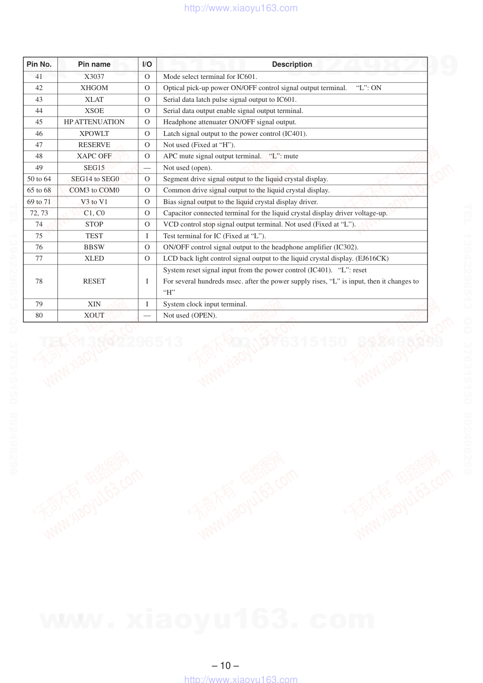 索尼SONY D-EJ616CK音响电路图-9