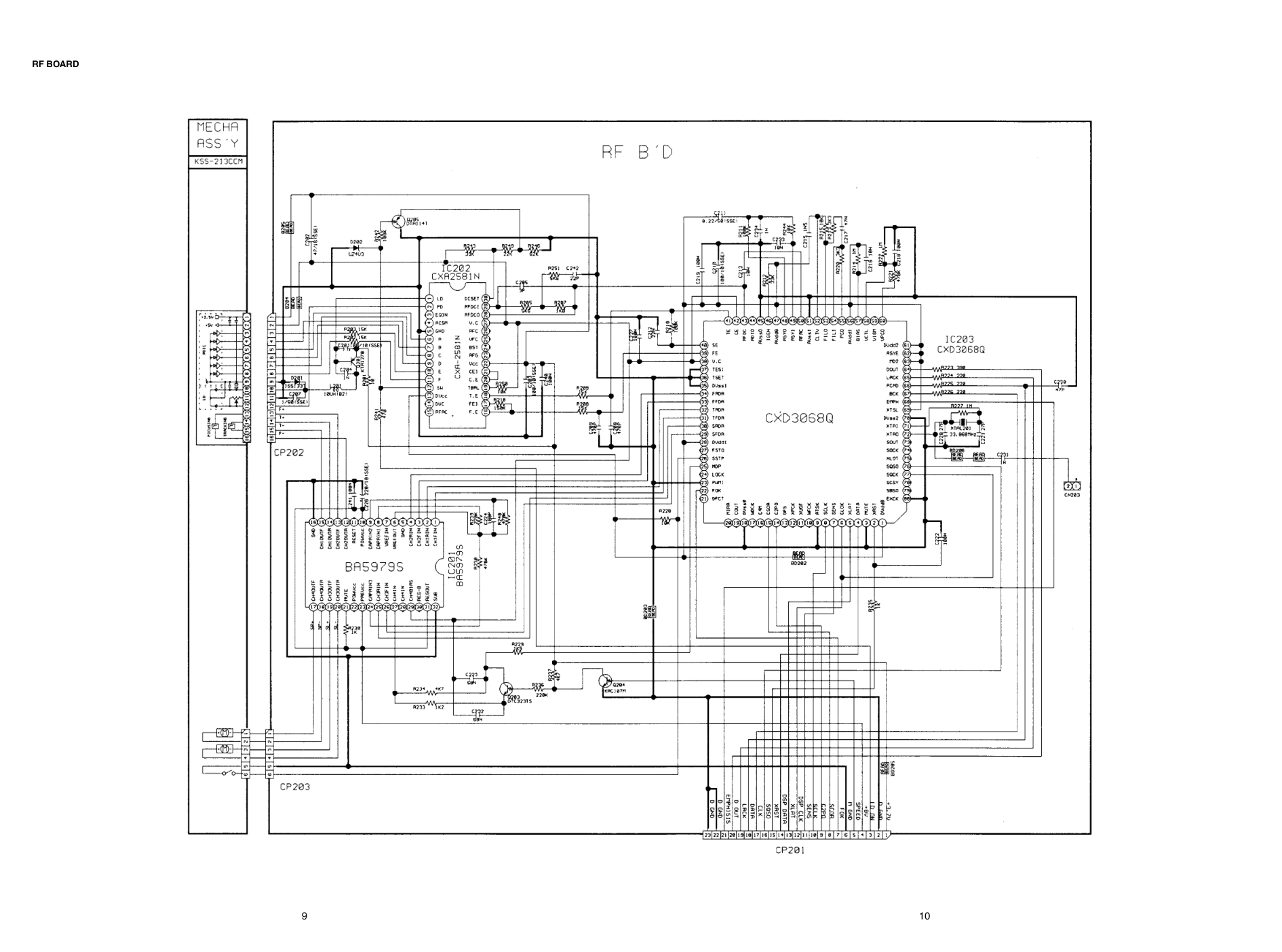 马兰士MARANTZ CD110F1S音响电路图-7 马兰士MARANTZ CD110F1S音响电路图-7